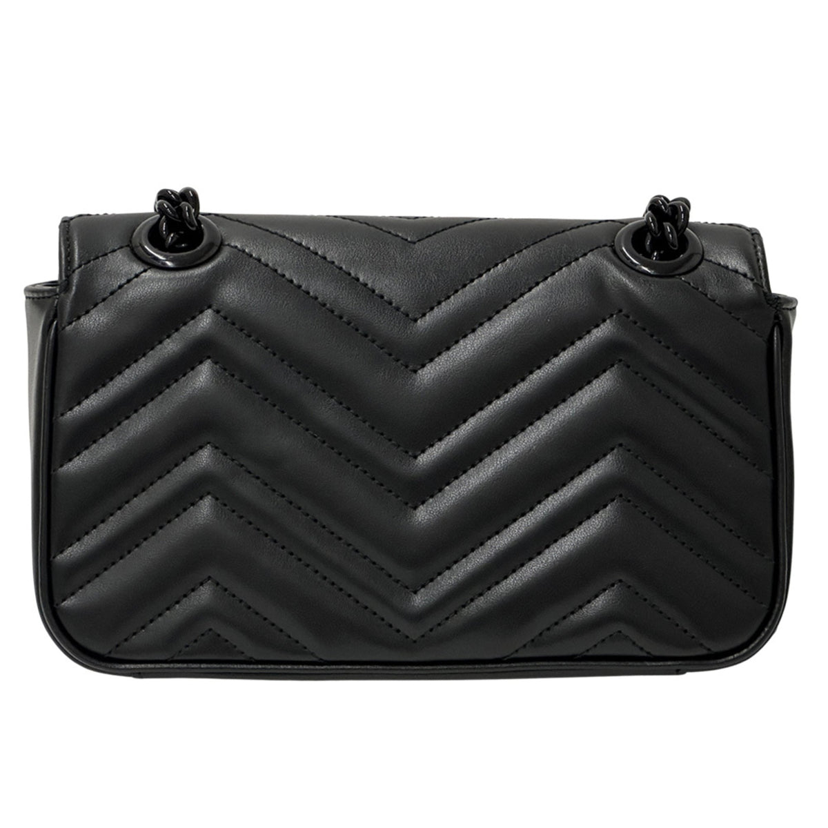 Gucci Black Leather Shoulder Bag (Pre-Owned)