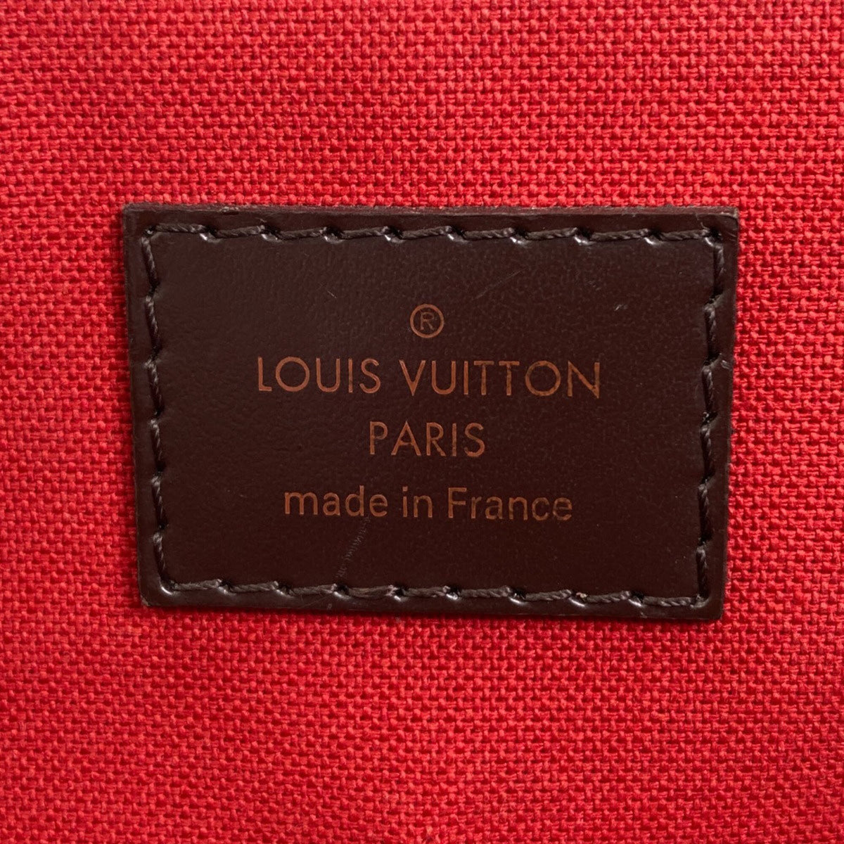 Louis Vuitton Brown Damier Canvas Ebene Damier Canvas Tote Bag (Pre-Owned)