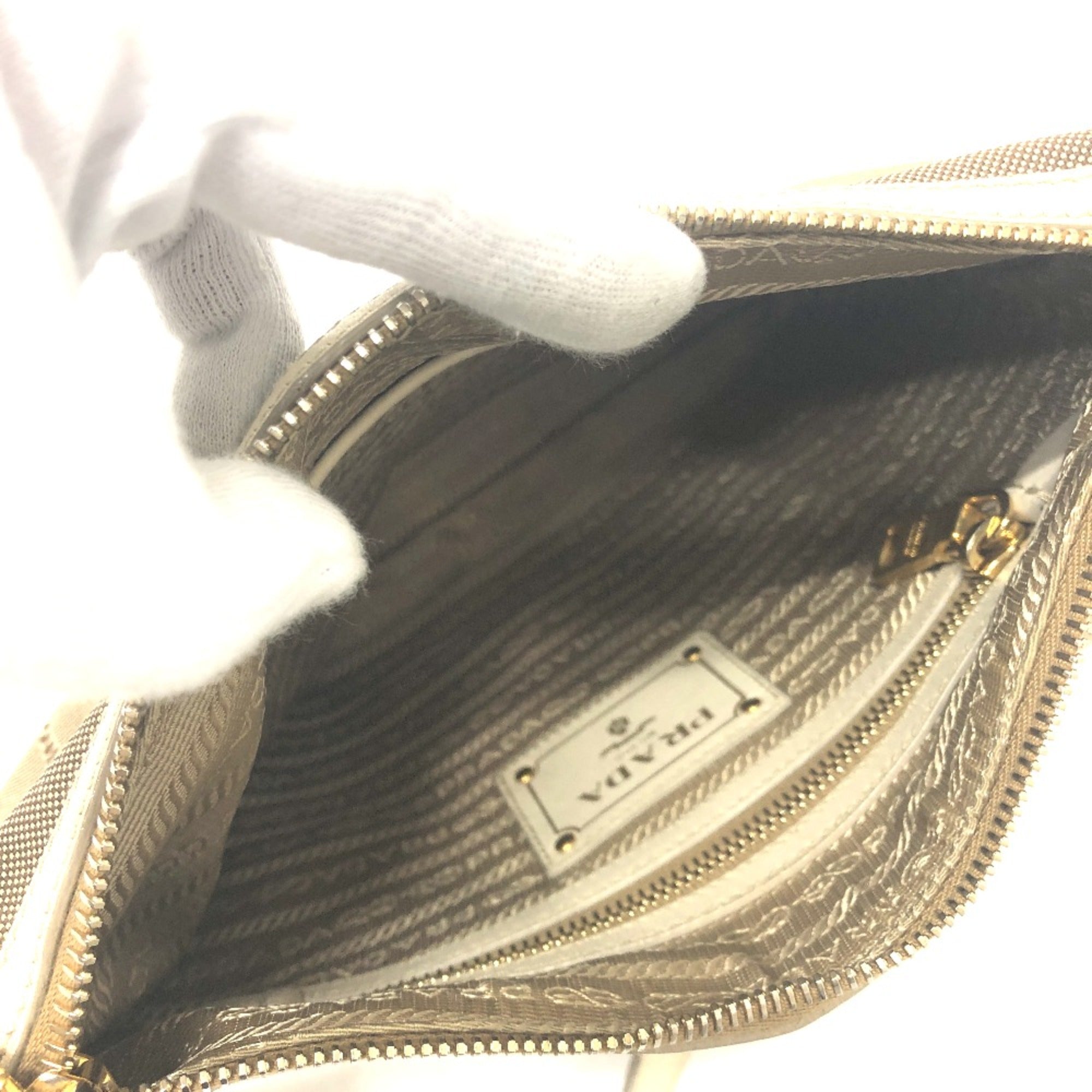 Prada Beige Other Shoulder Bag (Pre-Owned)