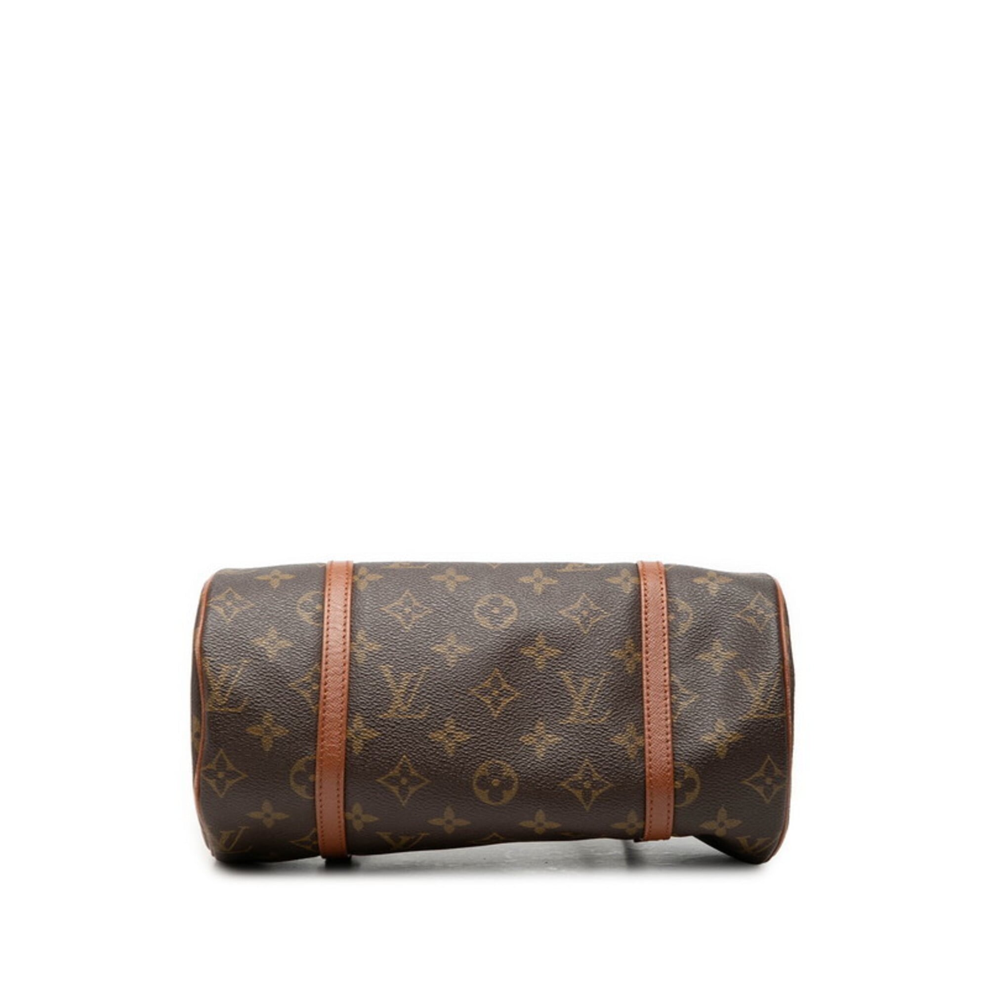 Louis Vuitton Brown Pvc Leather Handbag (Pre-Owned)