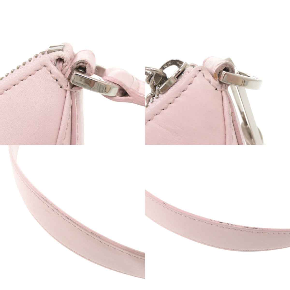 Bvlgari Pink Leather Shoulder Bag (Pre-Owned)