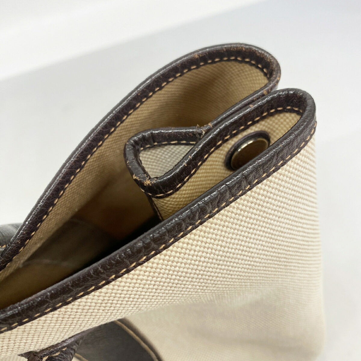Hermes Brown Toile H Tote Bag (Pre-Owned)
