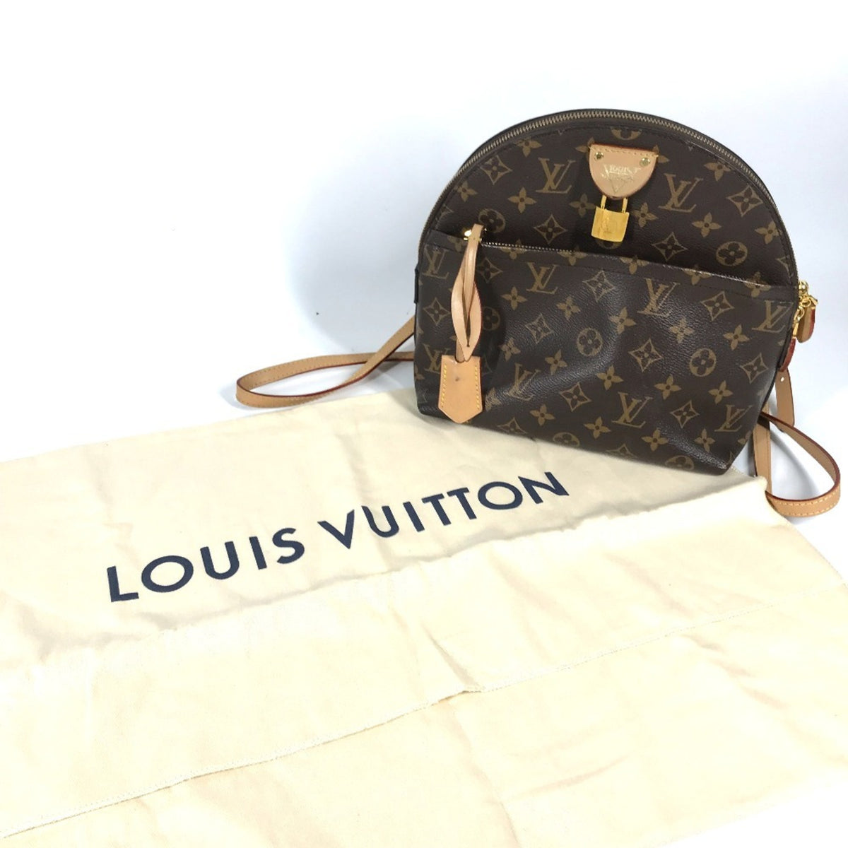 Louis Vuitton Brown Monogram Canvas Backpack (Pre-Owned)