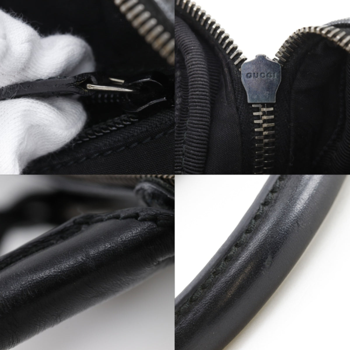 Gucci Black Pvc Handbag (Pre-Owned)