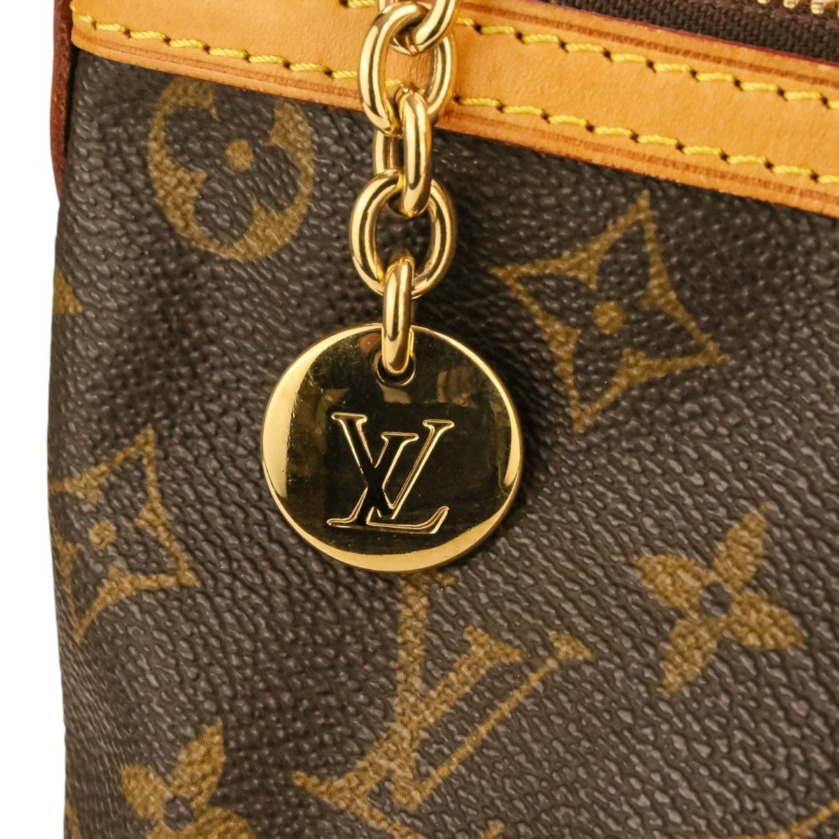 Louis Vuitton Brown Monogram Shoulder Bag Tote Bag (Pre-Owned)