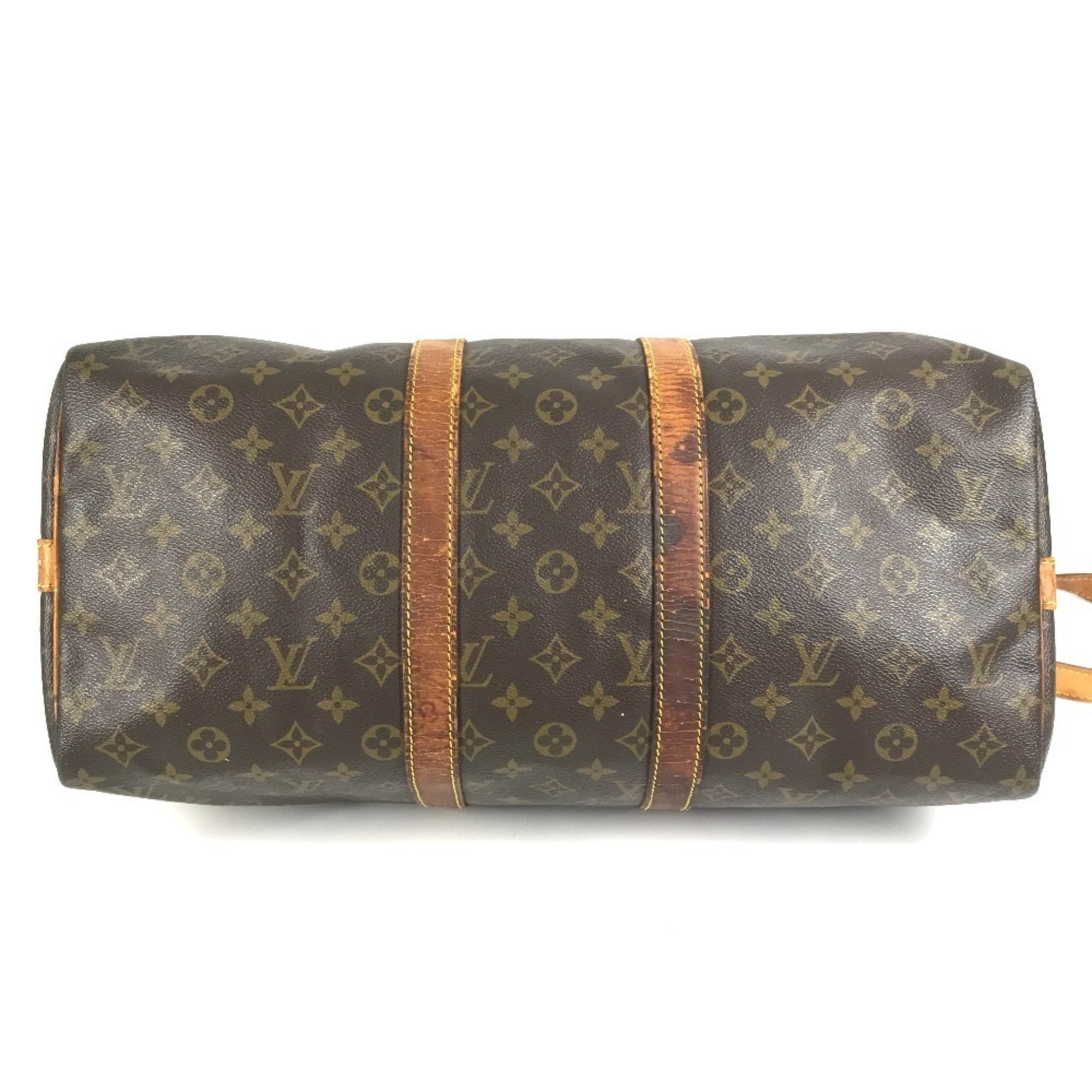 Louis Vuitton Brown Monogram Monogram Canvas Boston Bag (Pre-Owned)