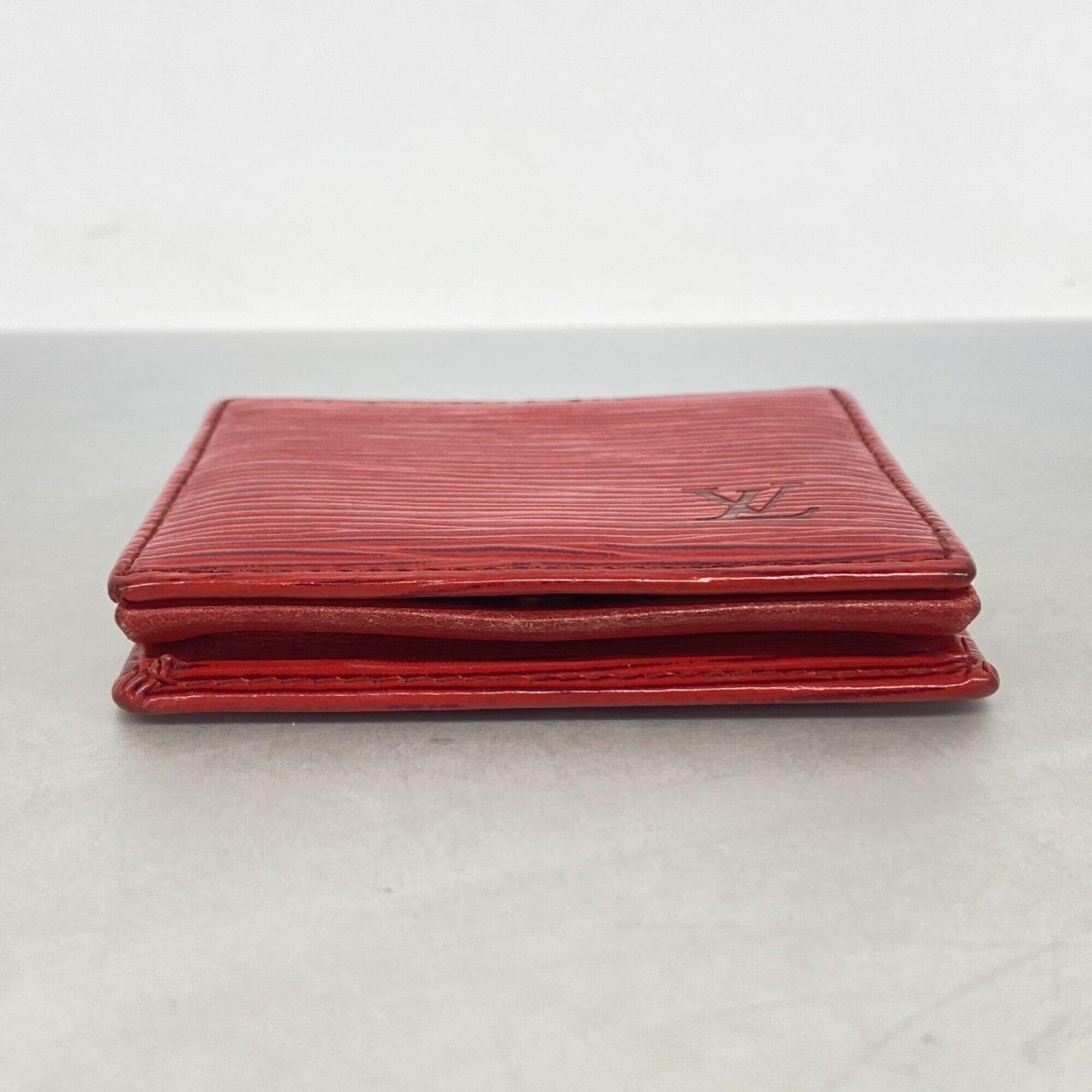 Louis Vuitton Castilian Red Coin Purse/Coin Case (Pre-Owned)