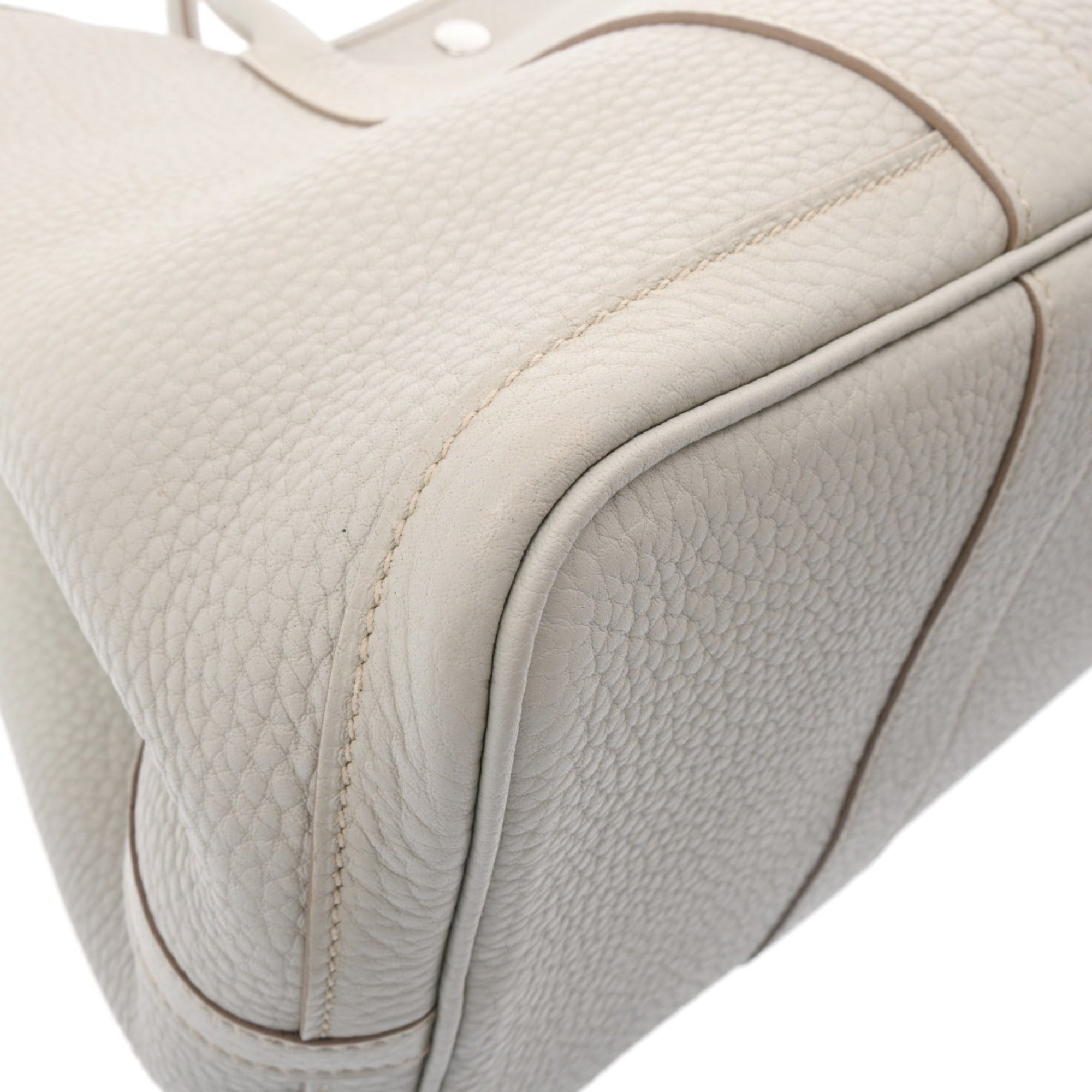 Hermes Pearl Gray Negonda Leather Handbag (Pre-Owned)