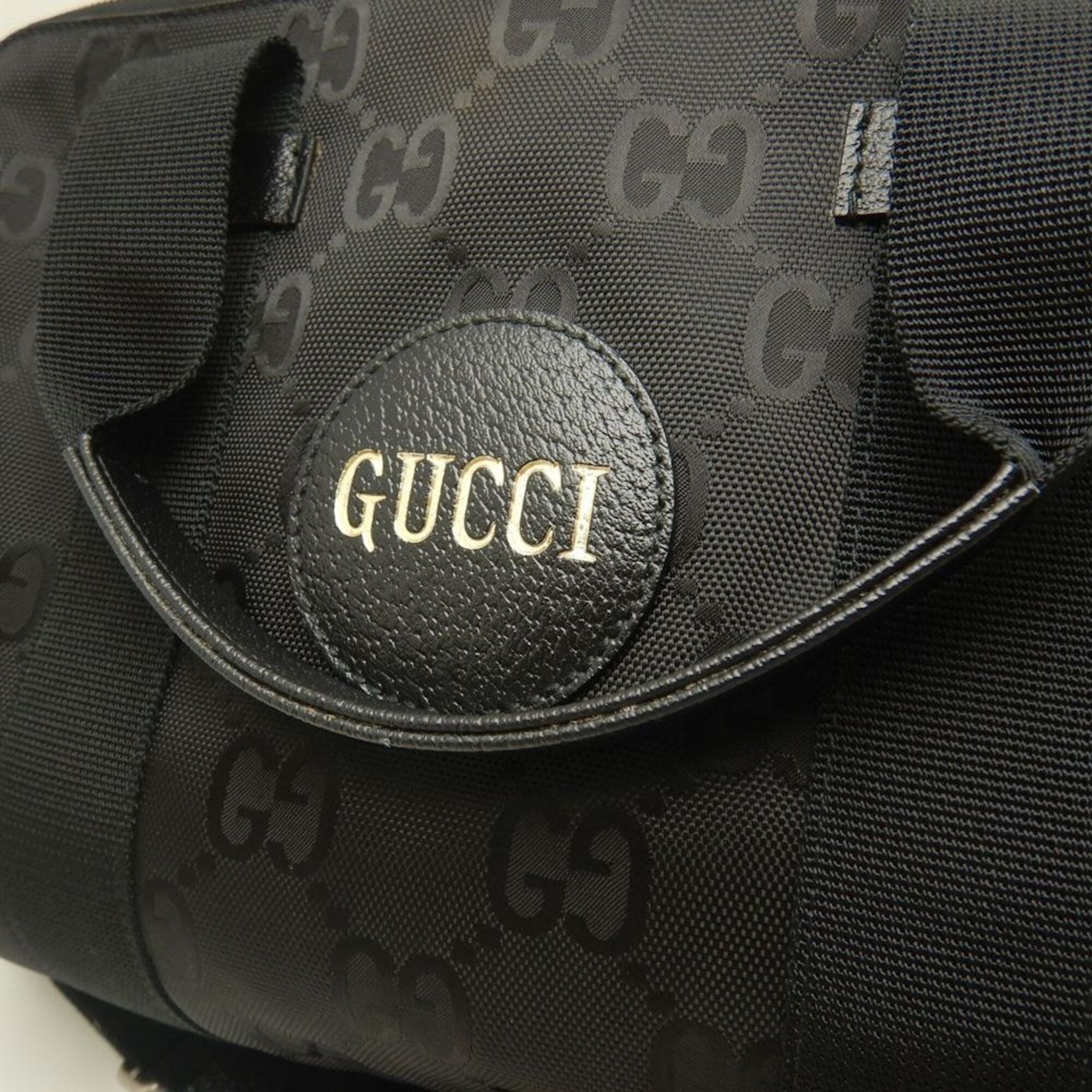 Gucci Black Nylon Canvas Briefcase (Pre-Owned)