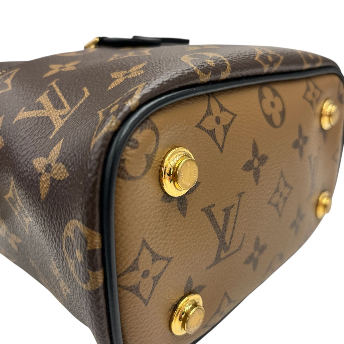 Louis Vuitton Brown Monogram Monogram Reverse Monogram Reverse Shoulder Bag (Pre-Owned)