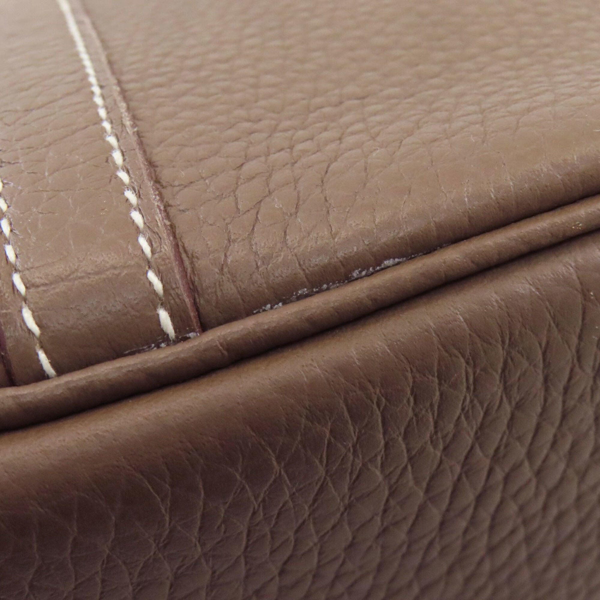 Hermes Etoupe Gray Handbag (Pre-Owned)