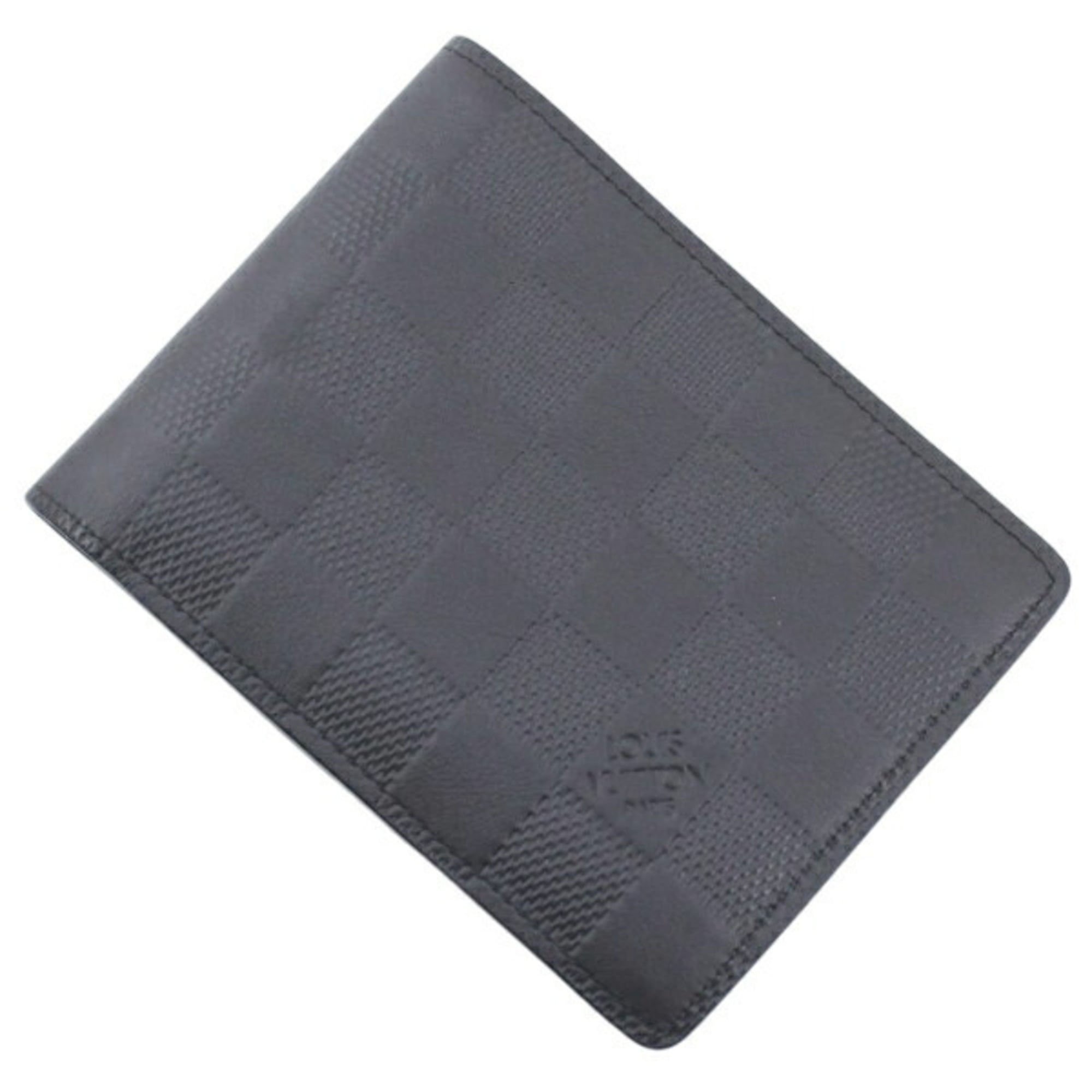 Louis Vuitton Black Infini Damier Infini Wallet (Bi-Fold) (Pre-Owned)