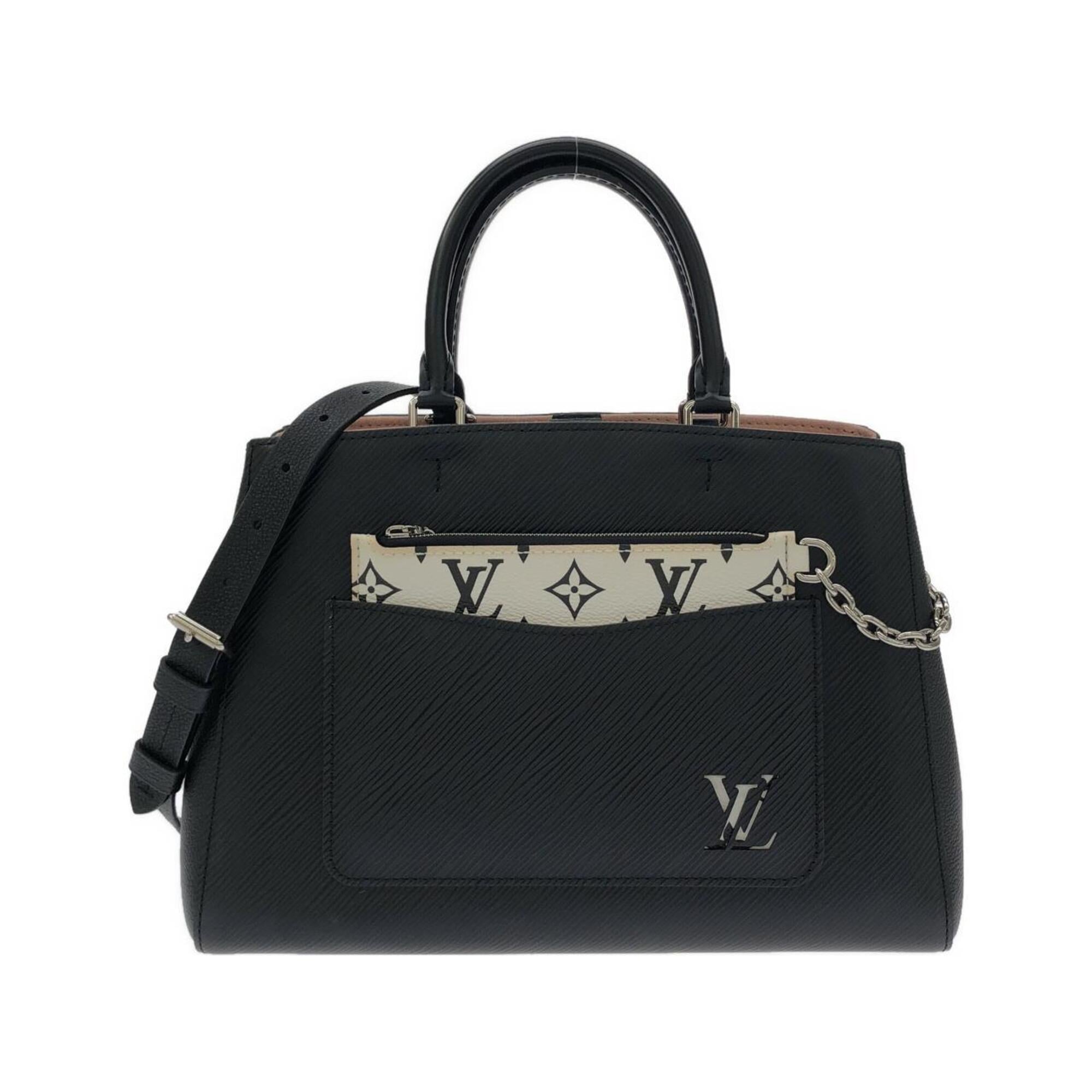 Louis Vuitton Epi Black Leather Handbag (Pre-Owned)