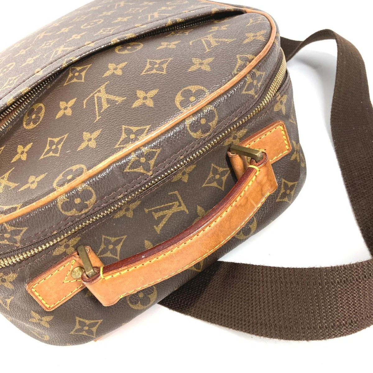 Louis Vuitton Brown Monogram Or Monogram Handbag Shoulder Bag (Pre-Owned)
