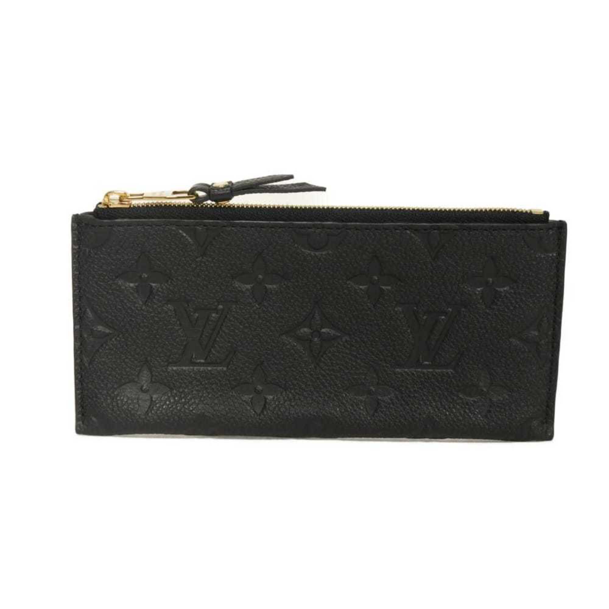 Louis Vuitton Black Noir Monogram Empreinte Leather Coin Purse/Coin Case (Pre-Owned)