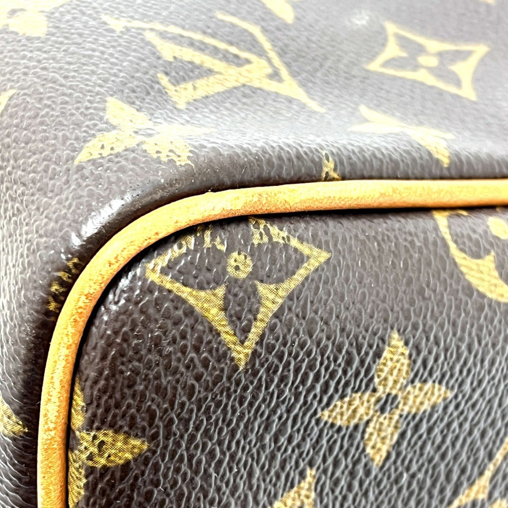 Louis Vuitton Brown Monogram Canvas Boston Bag Handbag (Pre-Owned)