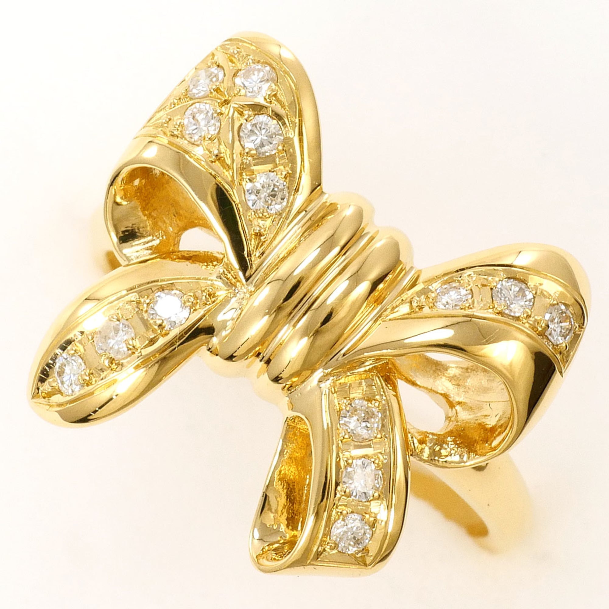 Unbranded Yellow Yellow Gold (18K) Band Ring (Pre-Owned)