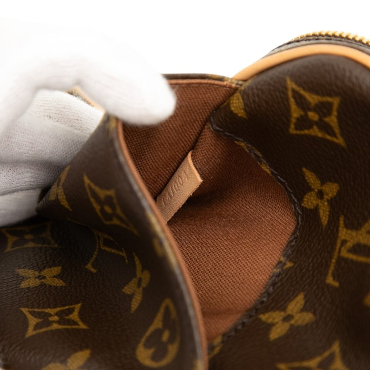 Louis Vuitton Brown Monogram Pvc Leather Shoulder Bag Sling Bag (Pre-Owned)