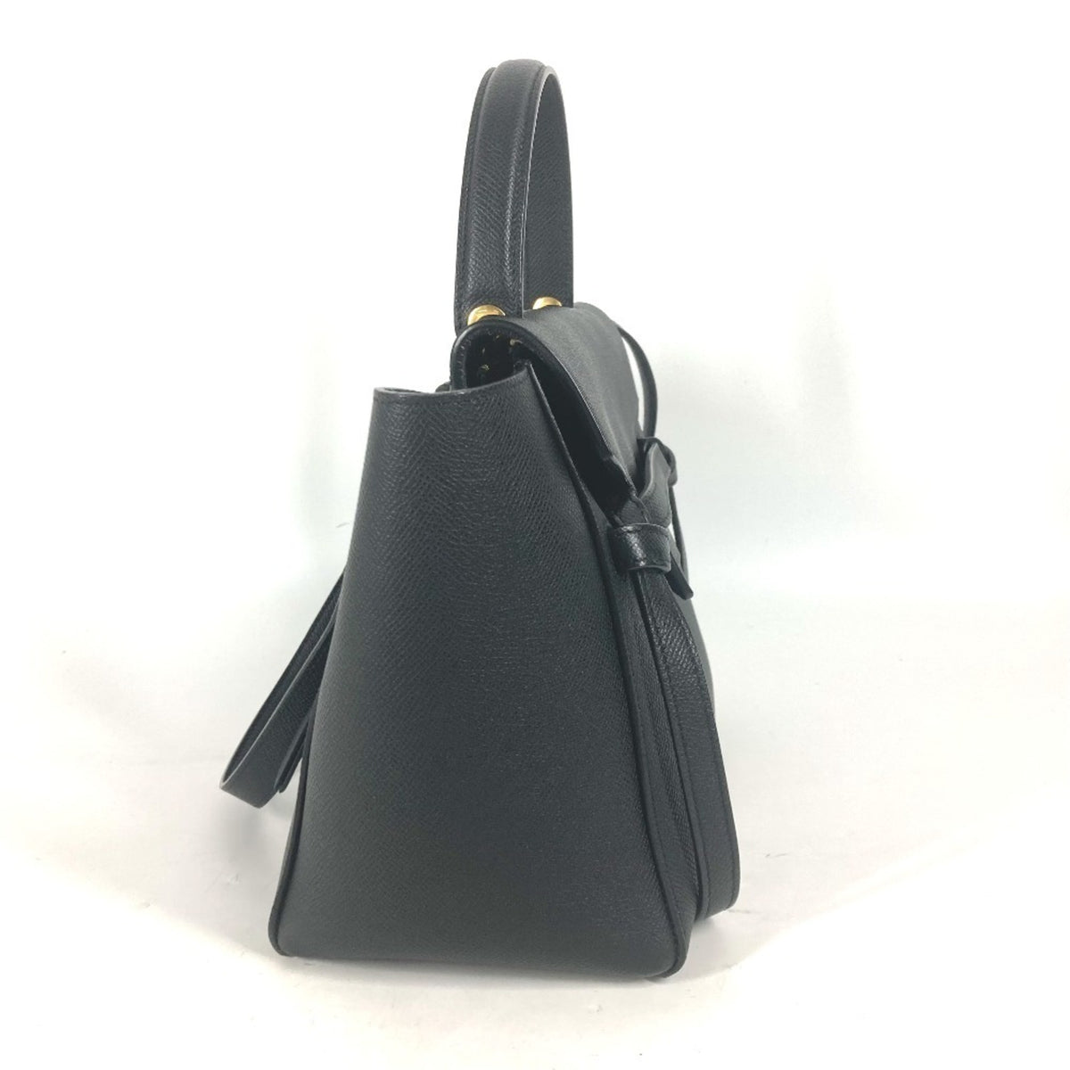 Celine Black Leather Handbag Shoulder Bag (Pre-Owned)