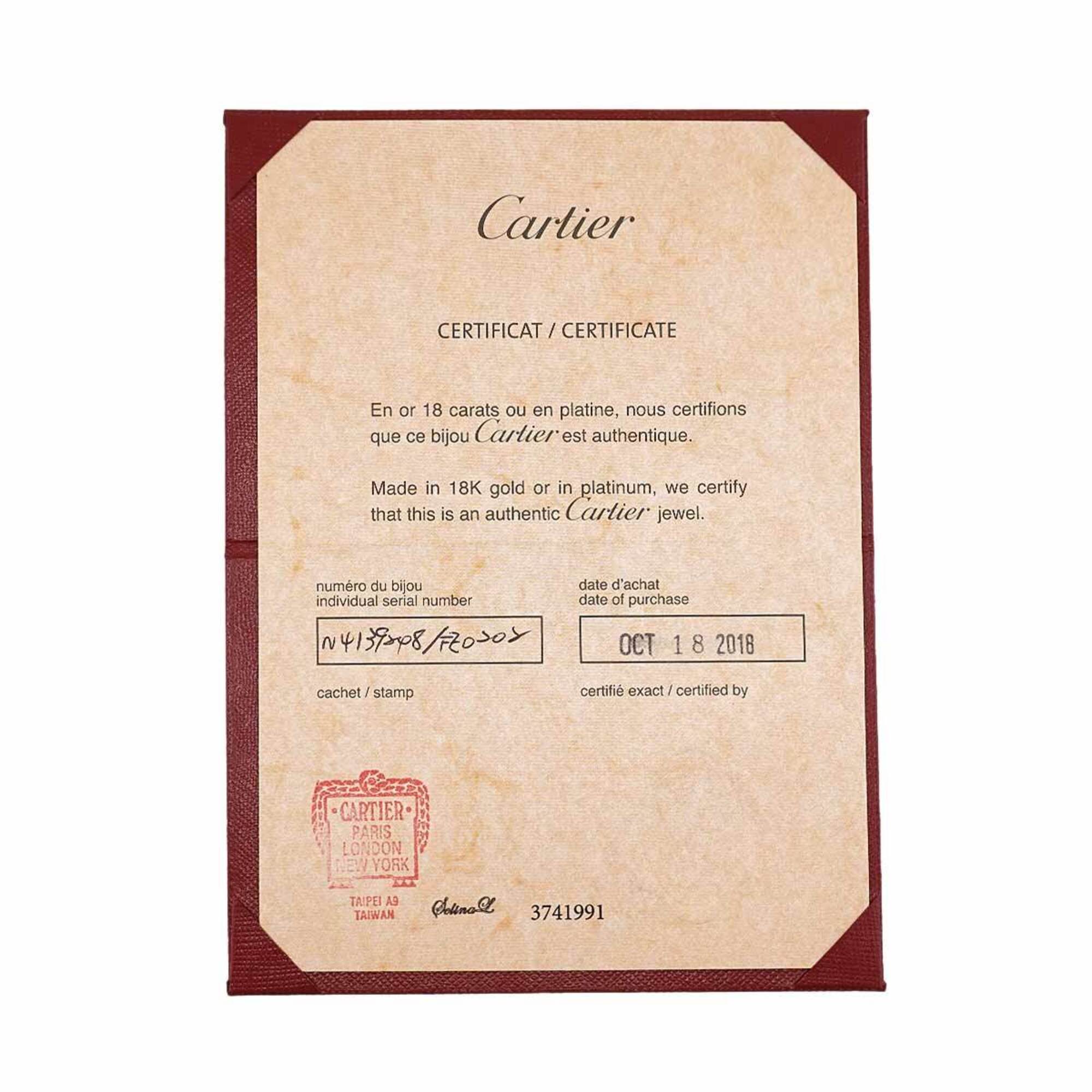 Cartier Platinum 950 Band Ring (Pre-Owned)