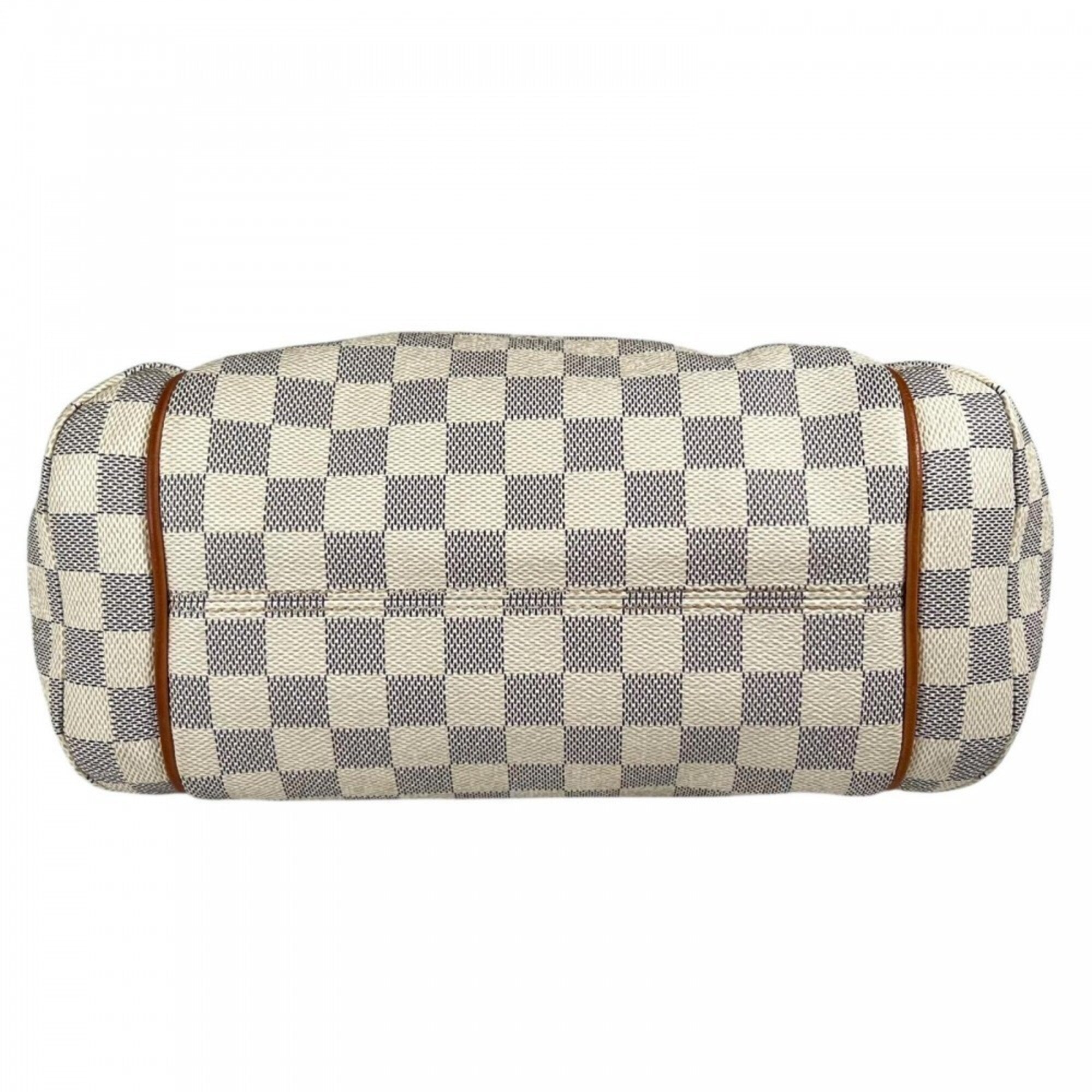 Louis Vuitton Ivory Damier Azur Canvas Tote Bag (Pre-Owned)