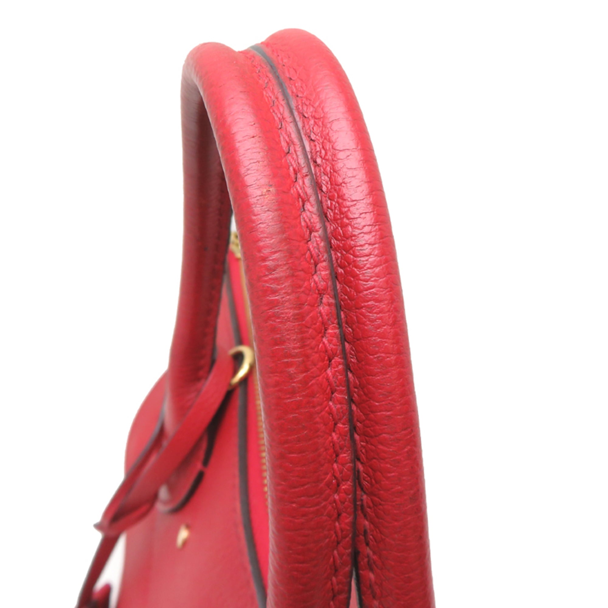 Louis Vuitton Red Color Monogram Empreinte Handbag (Pre-Owned)