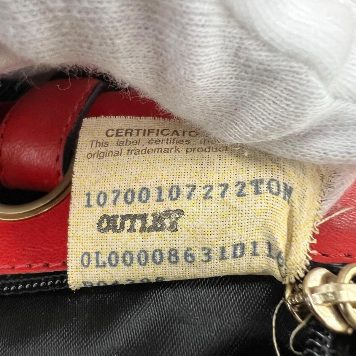 Bottega Veneta Red Color Leather Handbag (Pre-Owned)