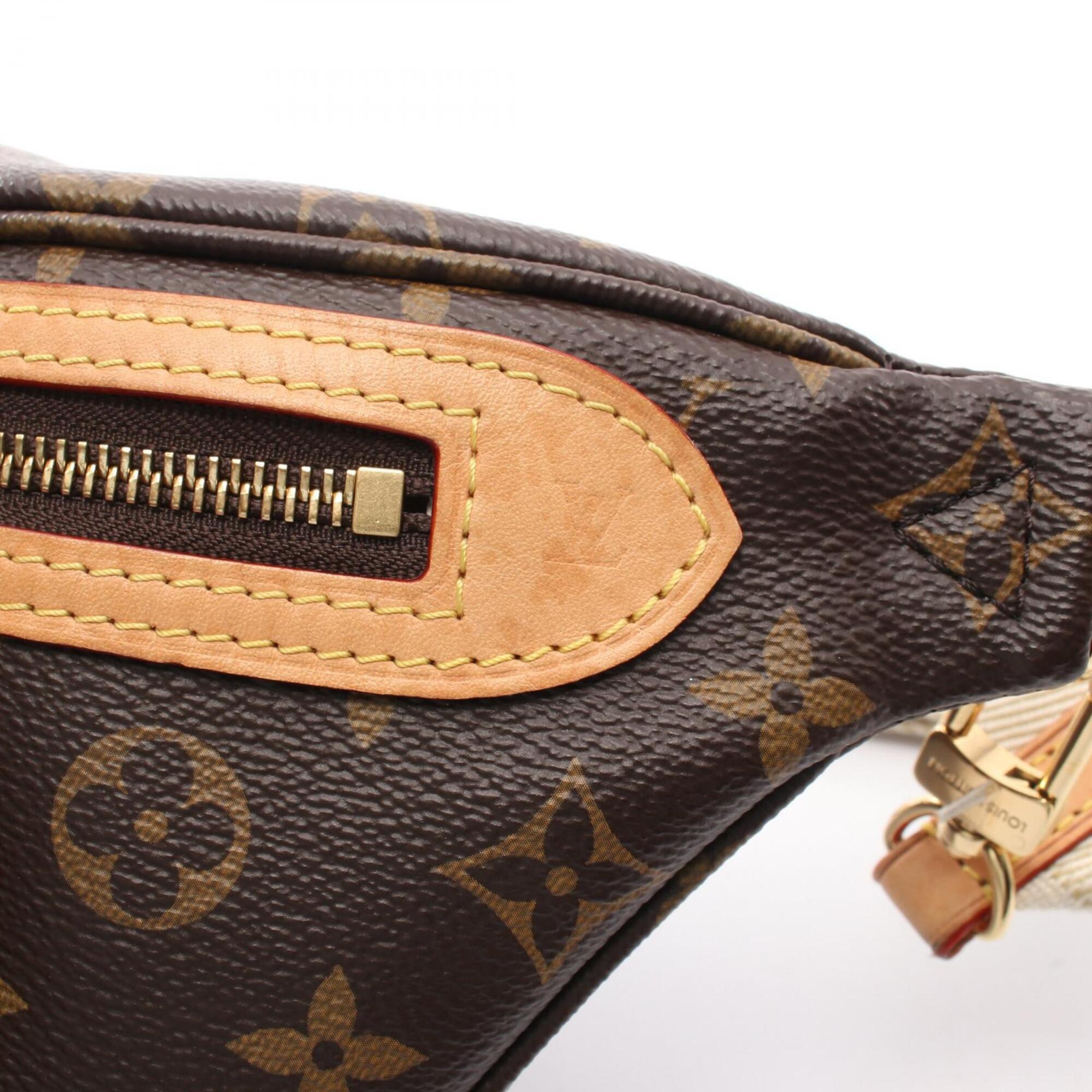 Louis Vuitton Brown Monogram Pvc Leather Fanny Pack Handbag (Pre-Owned)