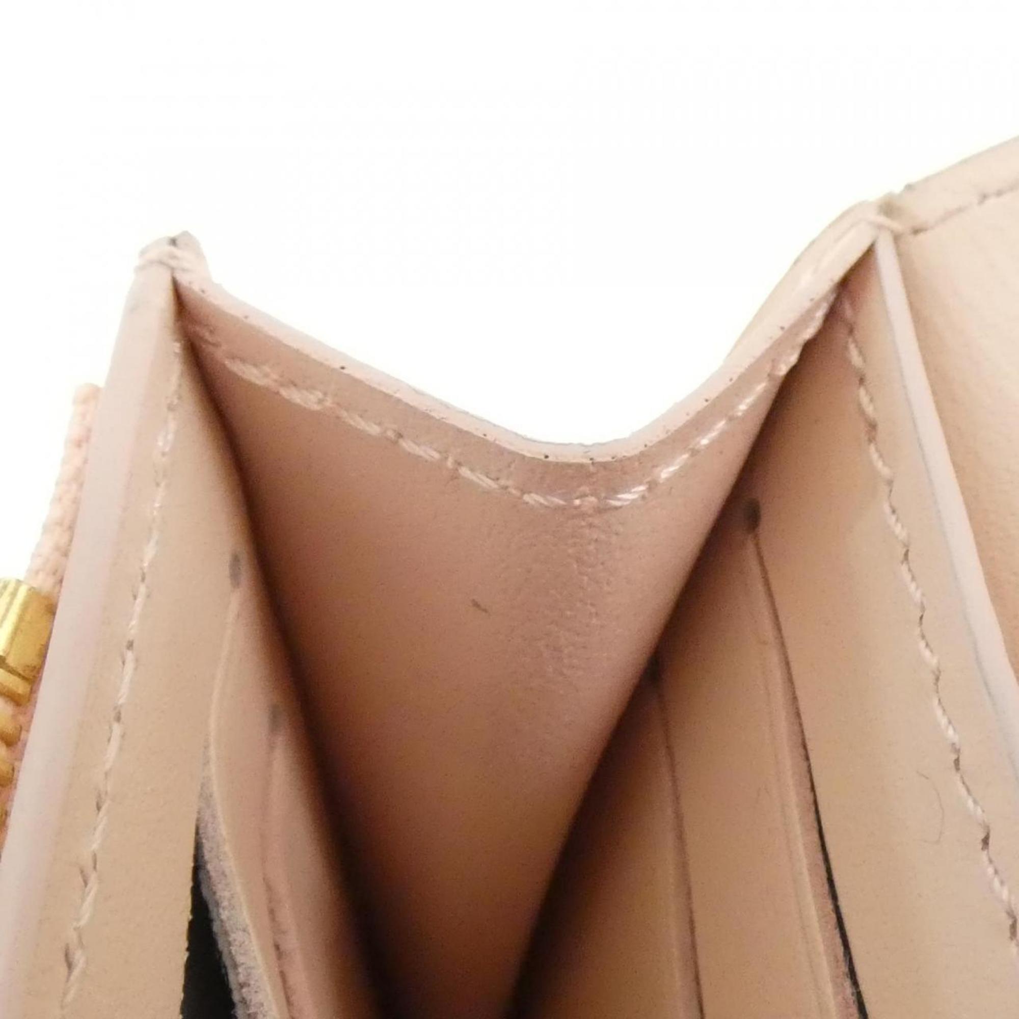 Louis Vuitton Sand Leather Wallet (Bi-Fold) (Pre-Owned)