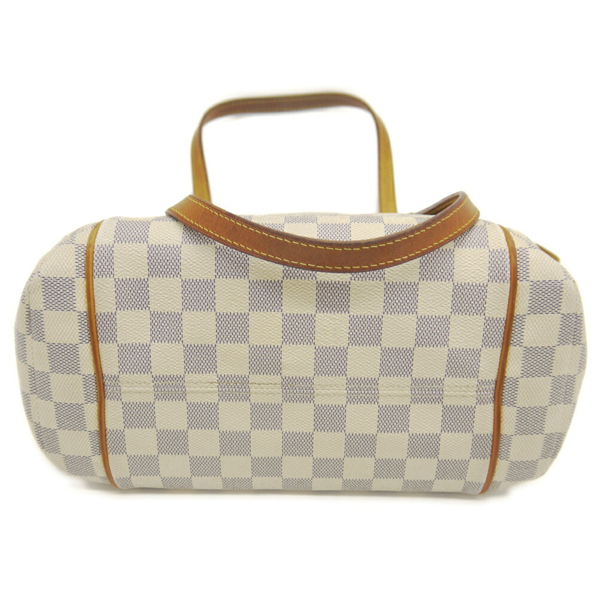 Louis Vuitton White Damier Azur Handbag Tote Bag (Pre-Owned)