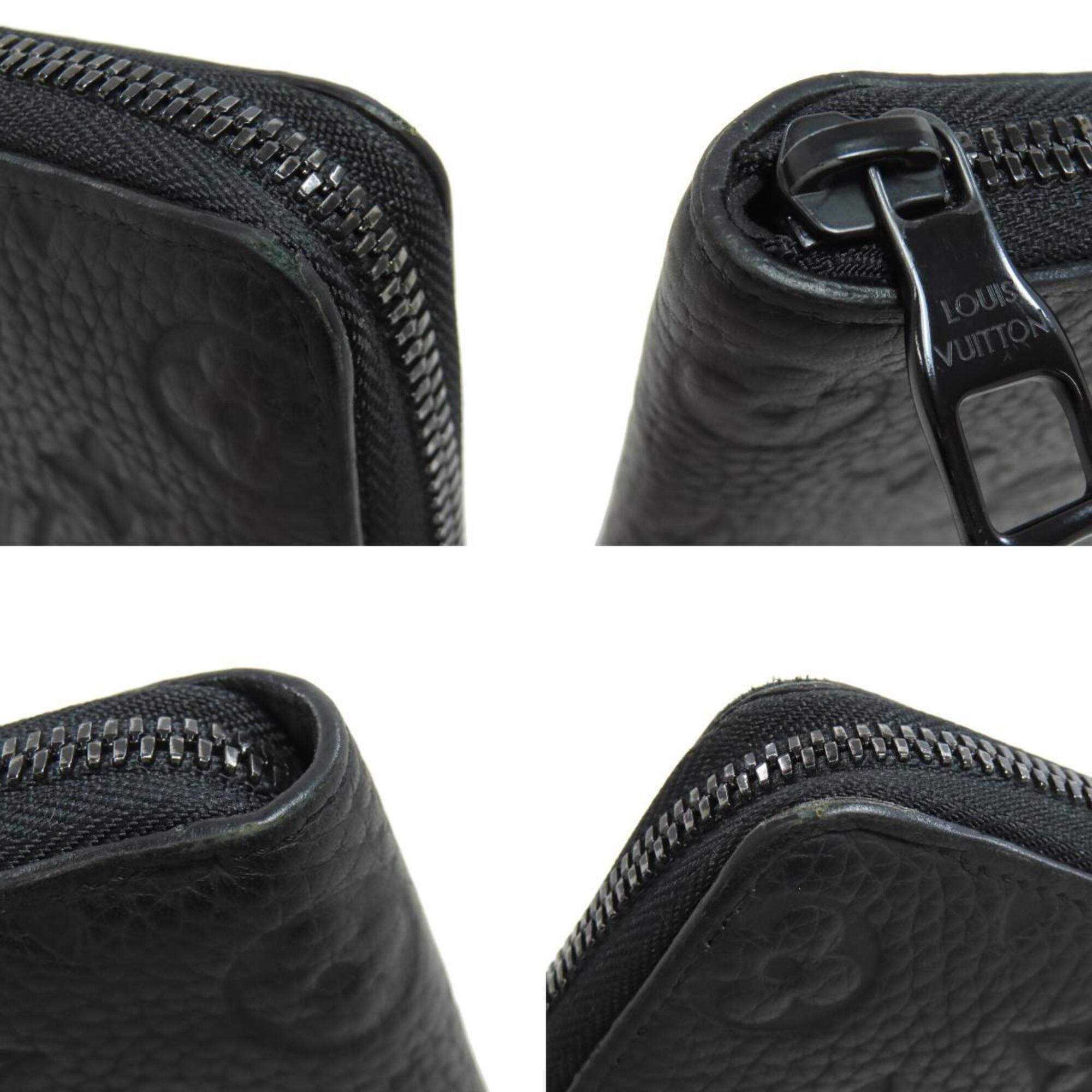 Louis Vuitton Empreinte Black Monogram Empreinte Long Wallet (Bi-Fold) (Pre-Owned)