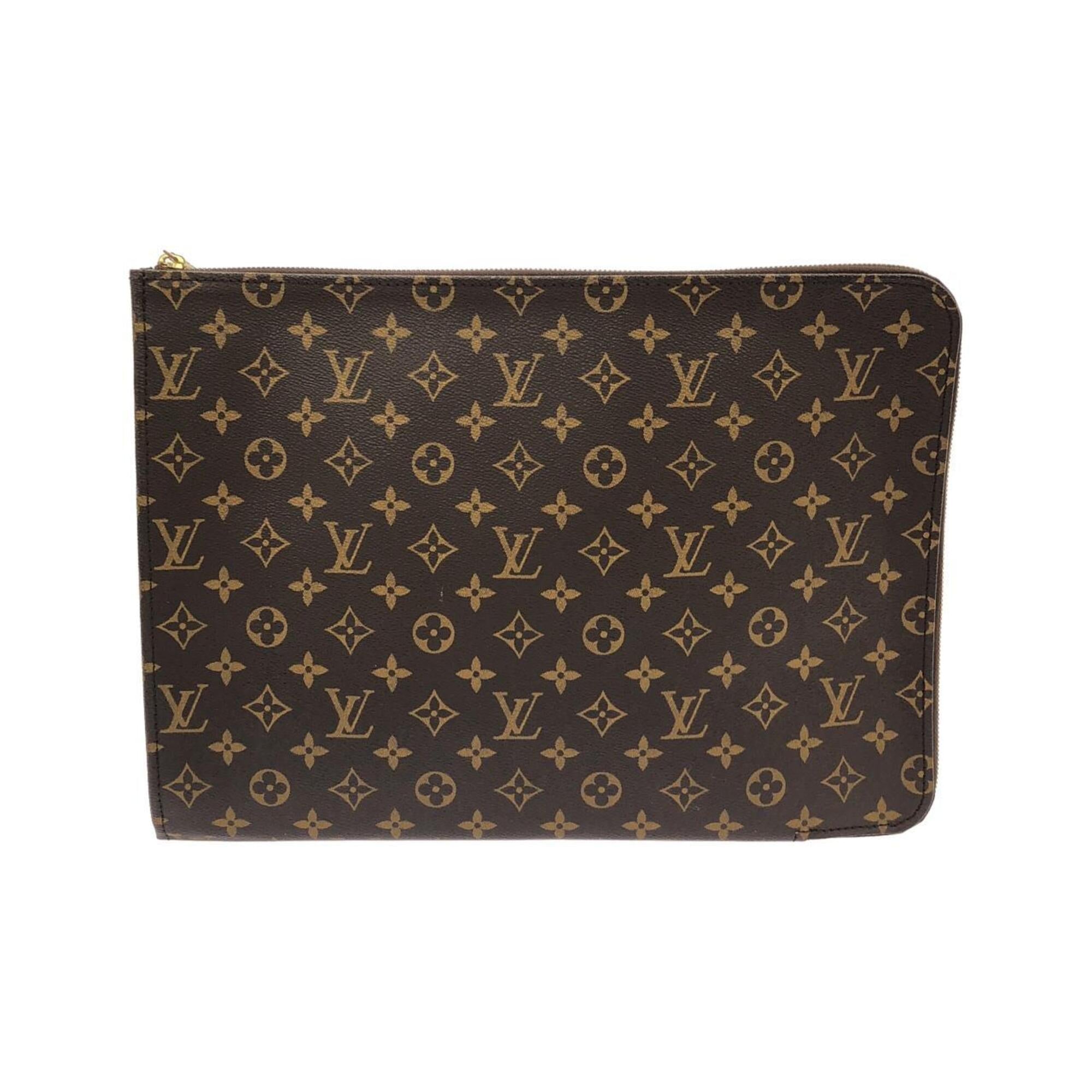 Louis Vuitton Marron Coated Canvas Handbag (Pre-Owned)