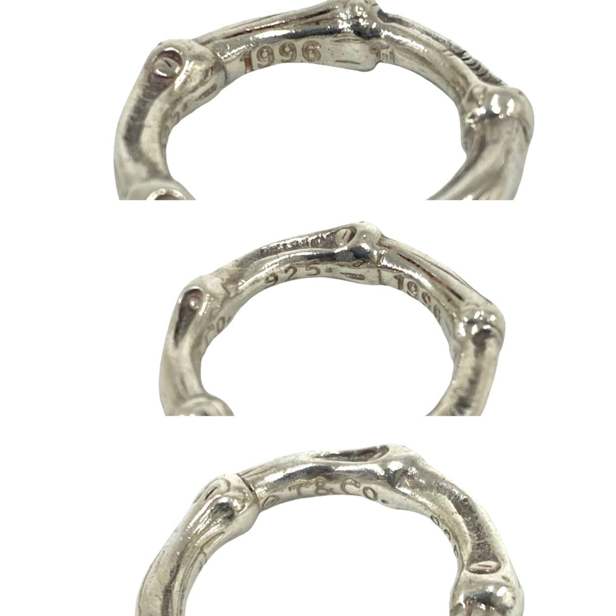 Tiffany Silver Silver 925 Band Ring (Pre-Owned)