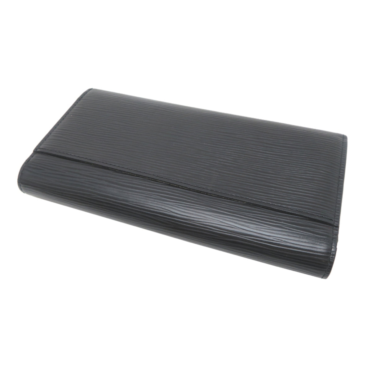 Louis Vuitton Black Epi Leather Long Wallet (Bi-Fold) (Pre-Owned)