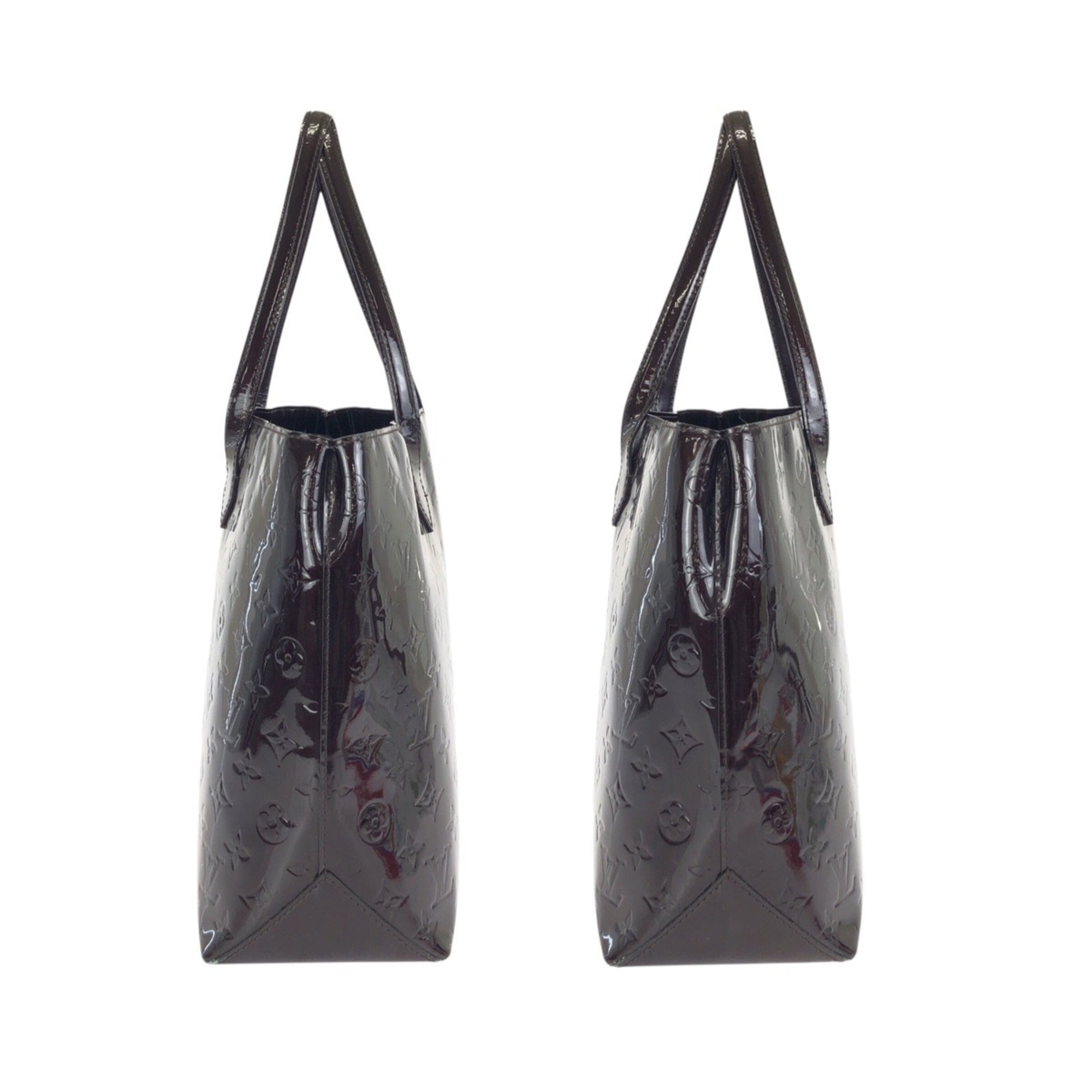 Louis Vuitton Amarante Purple Patent Leather Tote Bag (Pre-Owned)