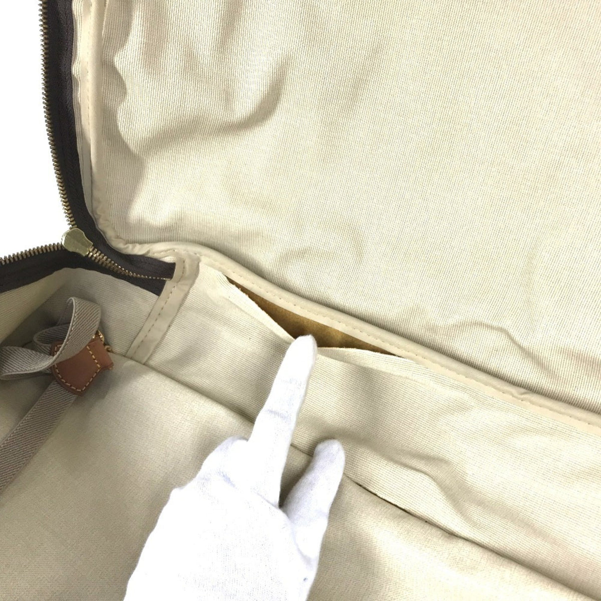 Louis Vuitton Brown Monogram Boston Bag Handbag Shoulder Bag (Pre-Owned)