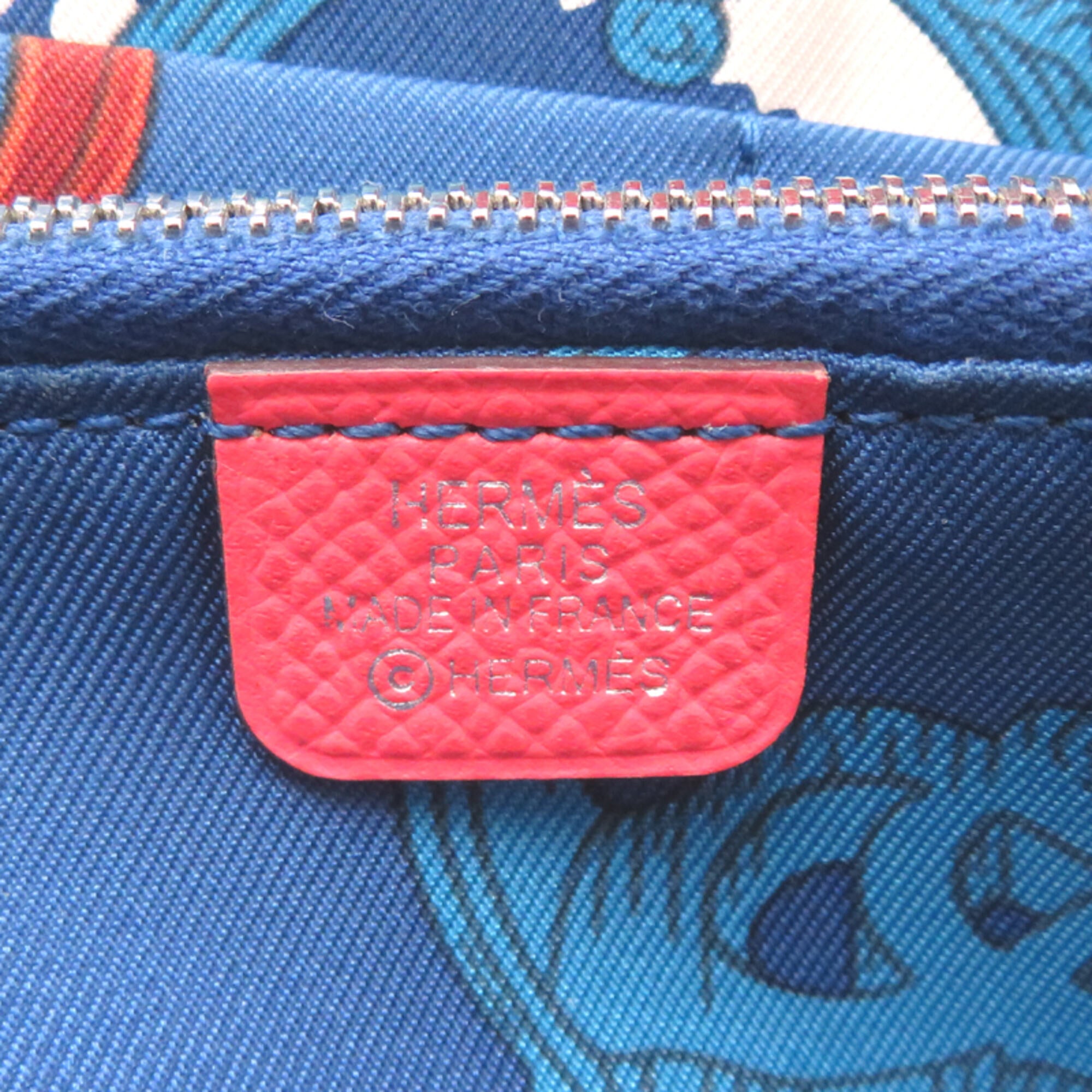 Hermes Epsom Leather Long Wallet (Bi-Fold) (Pre-Owned)