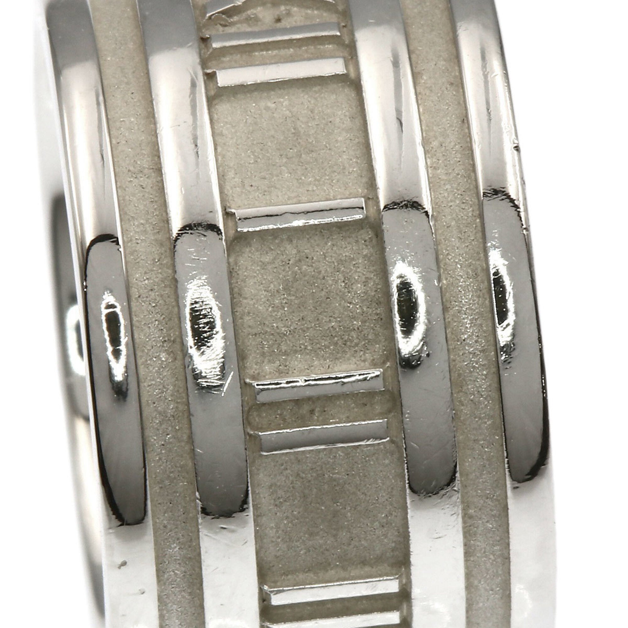 Tiffany Silver Silver Band Ring (Pre-Owned)