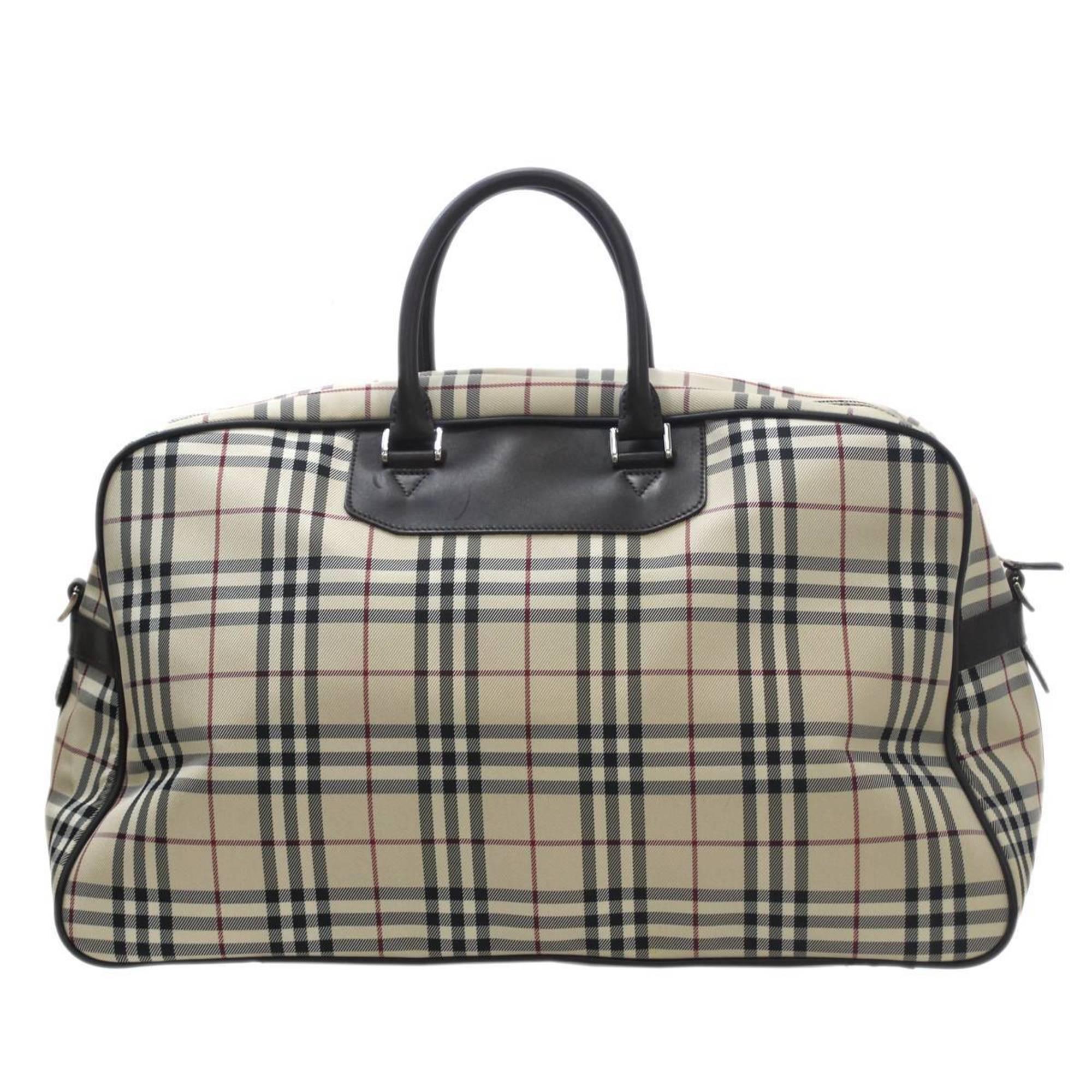 Burberry Beige Boston Bag (Pre-Owned)