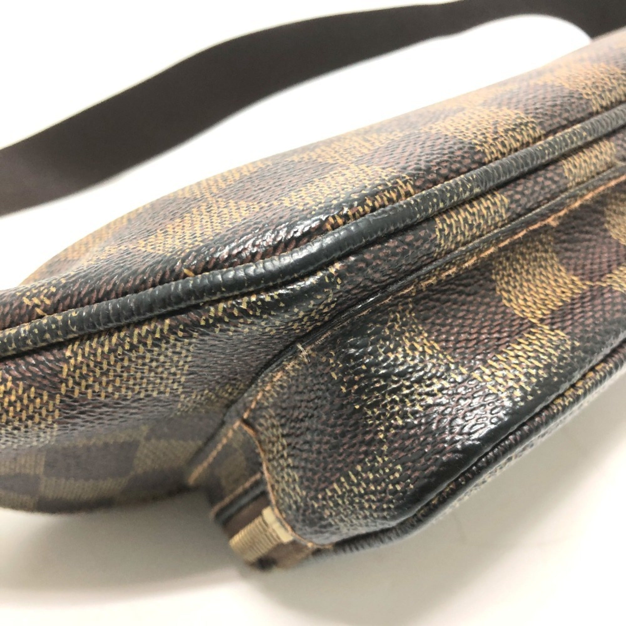 Louis Vuitton Brown Damier Canvas Pouch Sling Bag (Pre-Owned)
