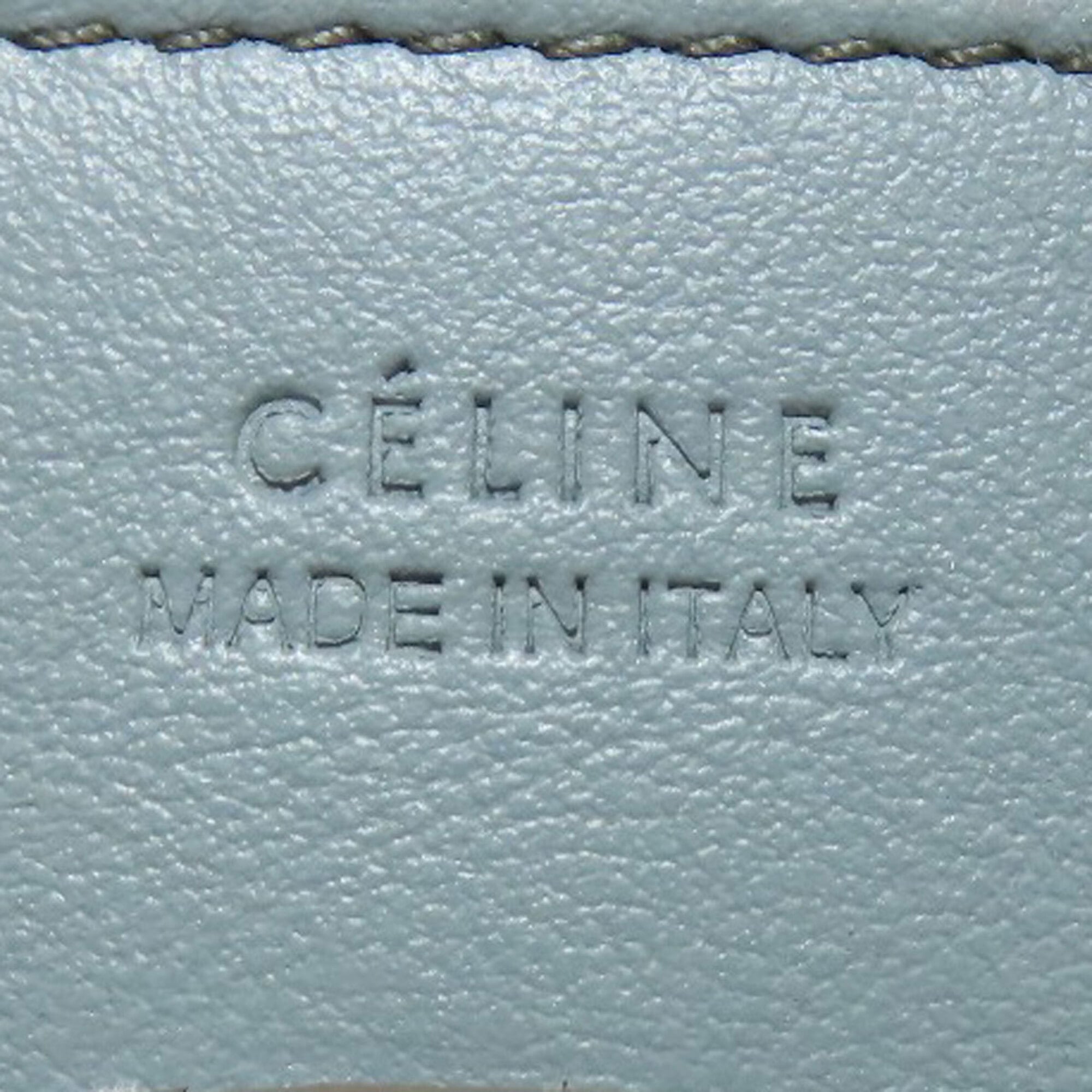 Celine Gray Leather Handbag (Pre-Owned)