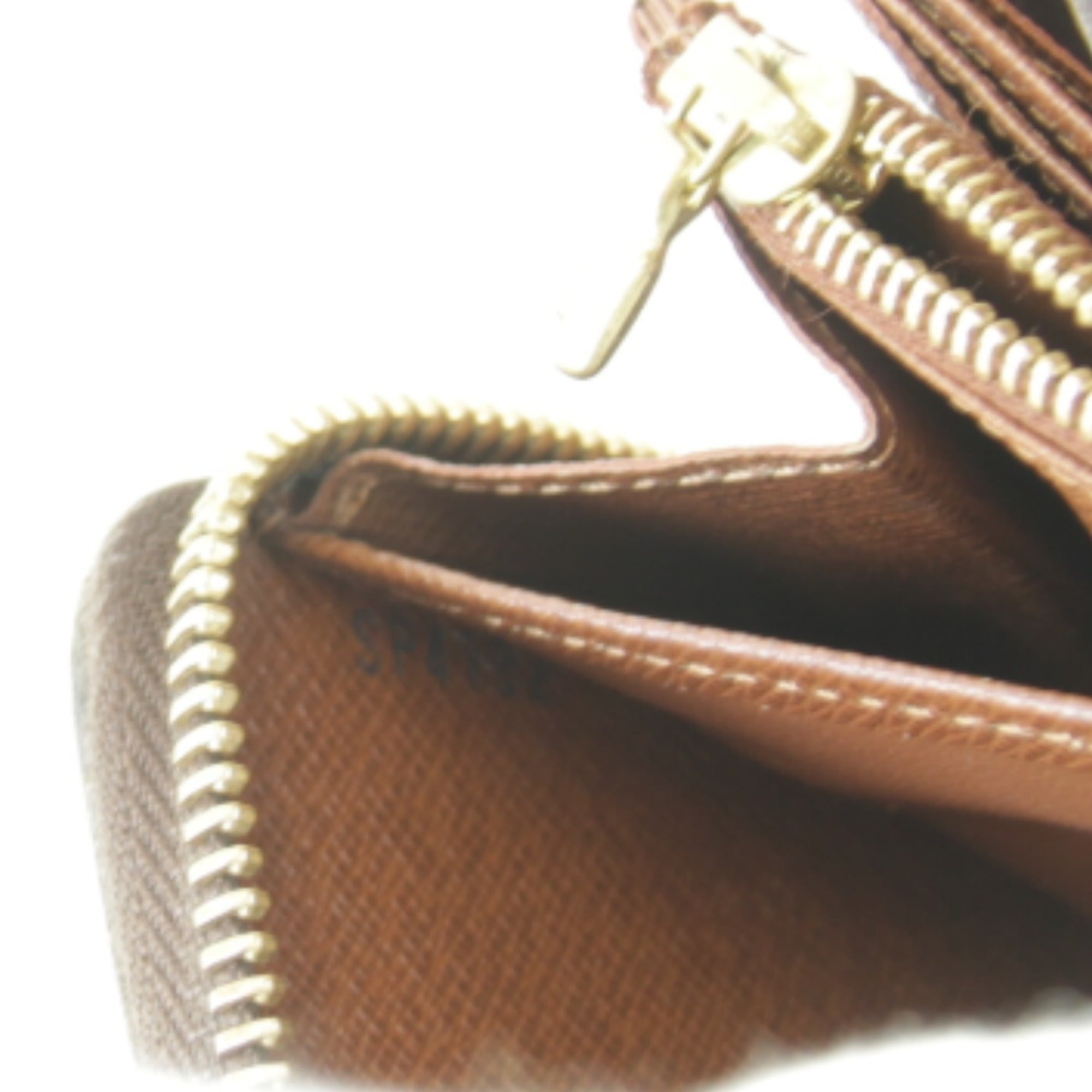 Louis Vuitton Brown Monogram Canvas Long Wallet (Bi-Fold) (Pre-Owned)