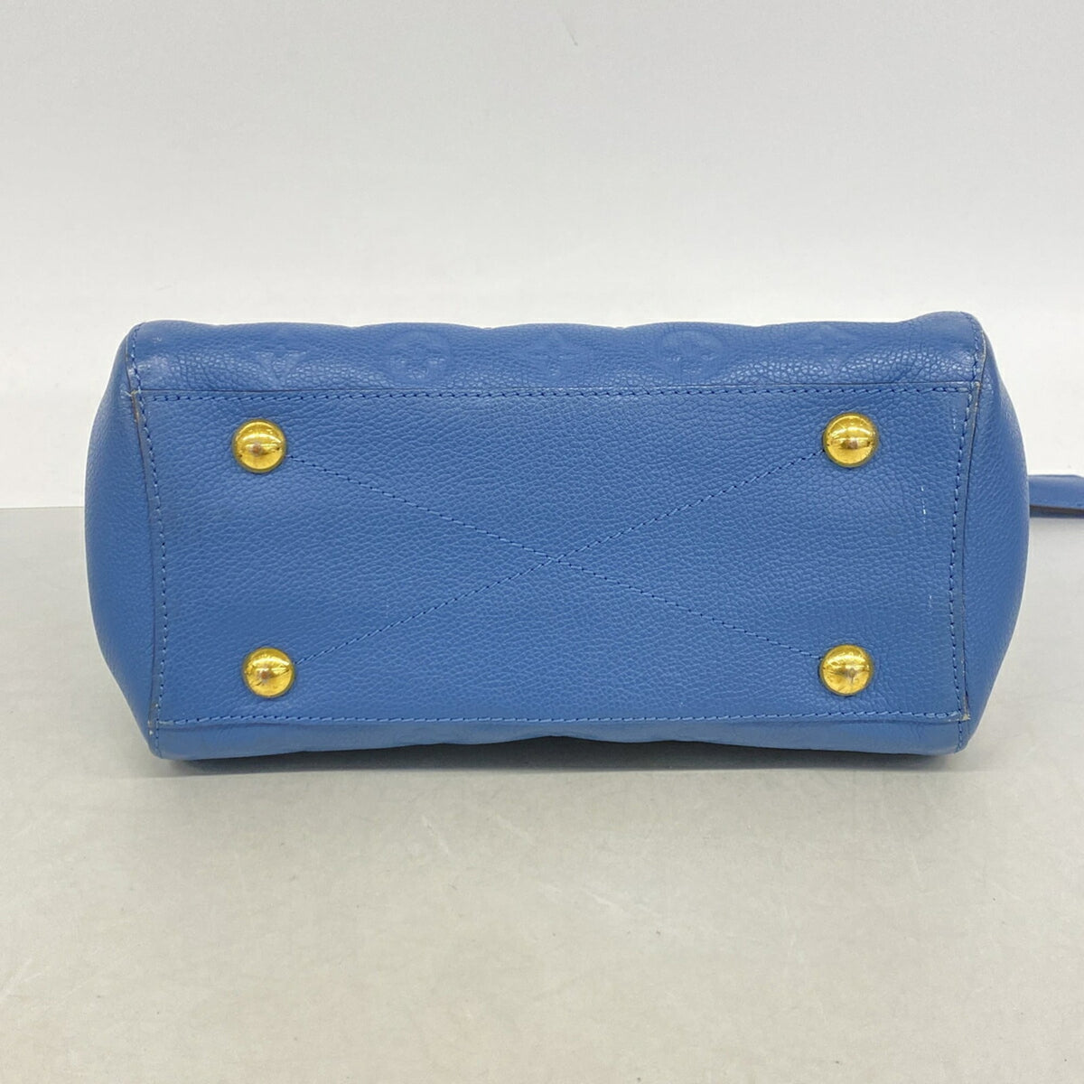 Louis Vuitton Blue Jean Handbag (Pre-Owned)