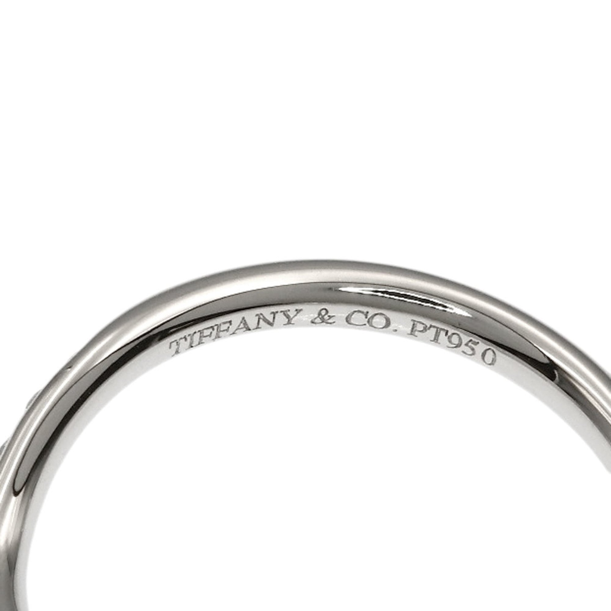 Tiffany Platinum 950 Band Ring (Pre-Owned)