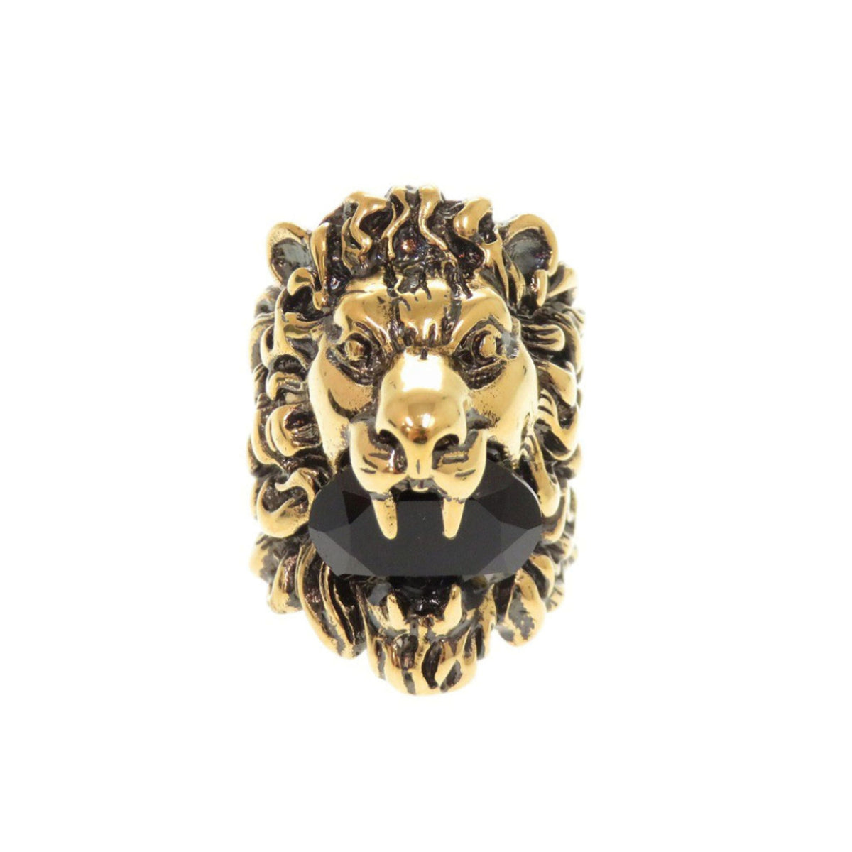 Gucci Gold Metal Band Ring (Pre-Owned)