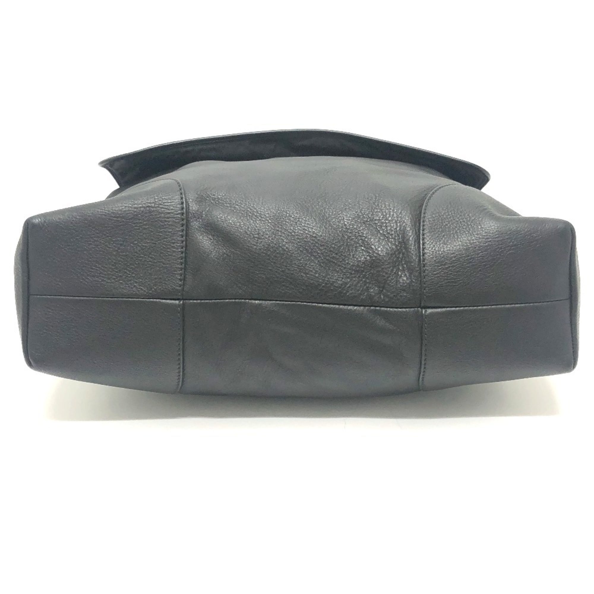 Dolce & Gabbana Black Leather Shoulder Bag (Pre-Owned)