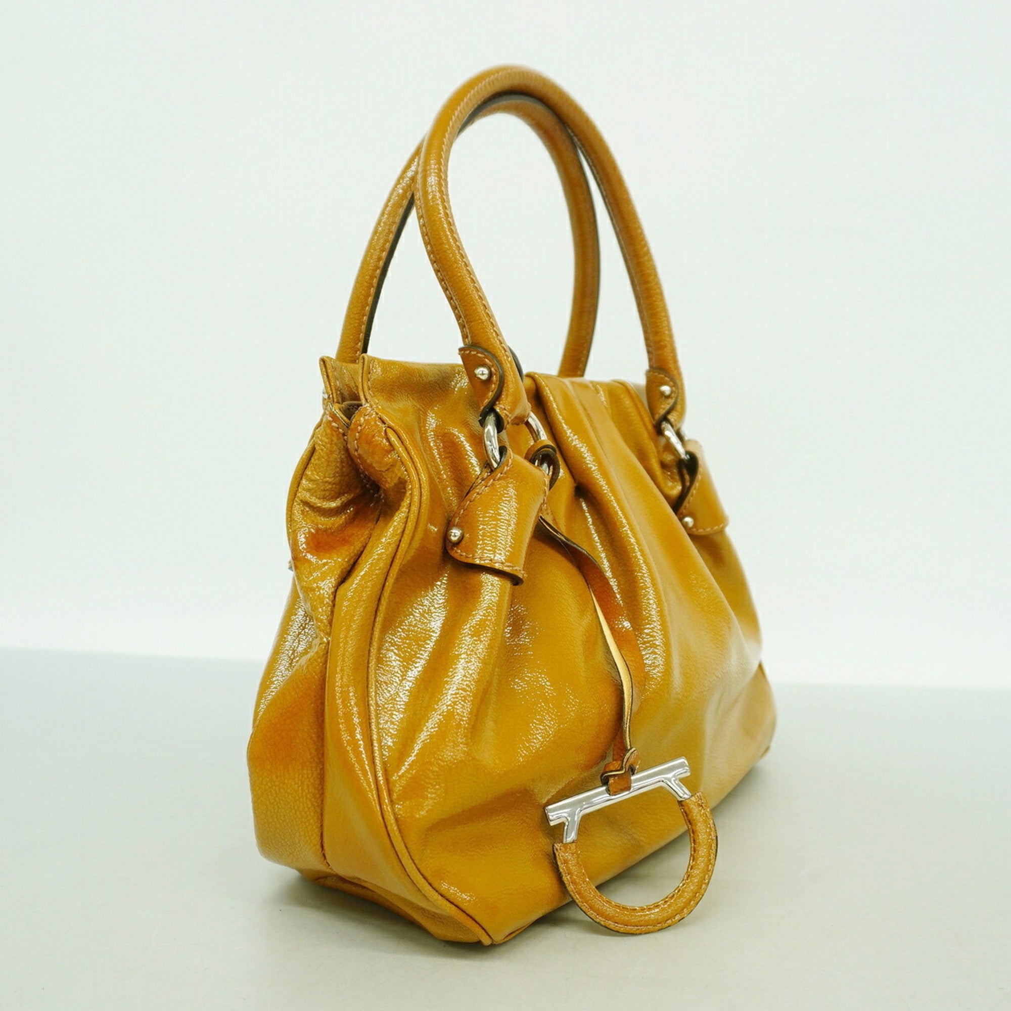 Salvatore Ferragamo Brown Handbag (Pre-Owned)