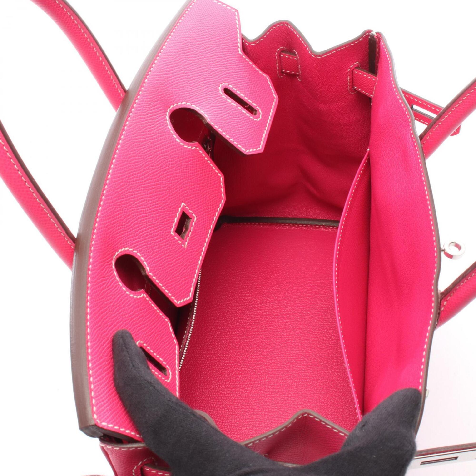 Hermes Pink Epsom Leather Handbag (Pre-Owned)