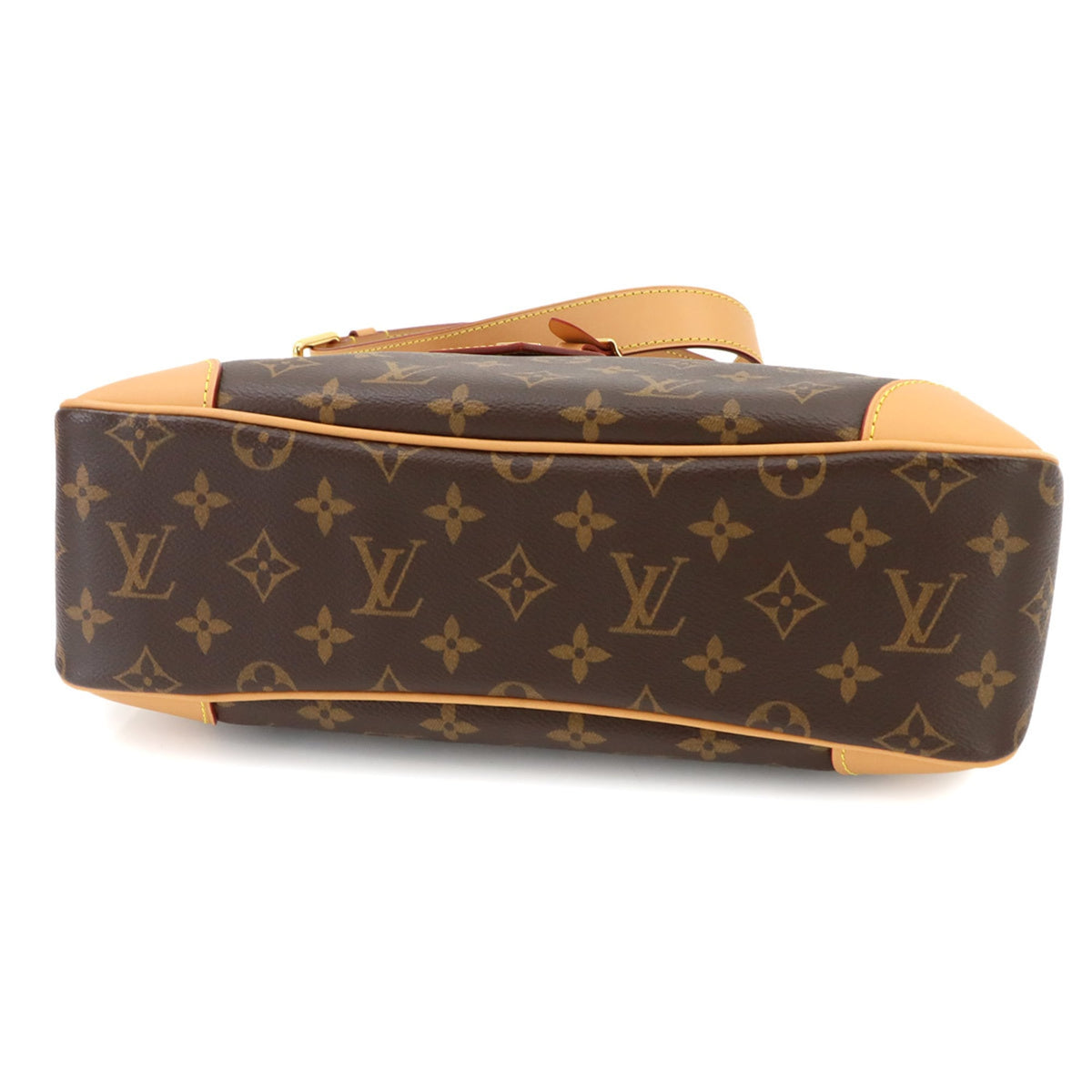 Louis Vuitton Brown Monogram Monogram Leather Handbag Shoulder Bag (Pre-Owned)