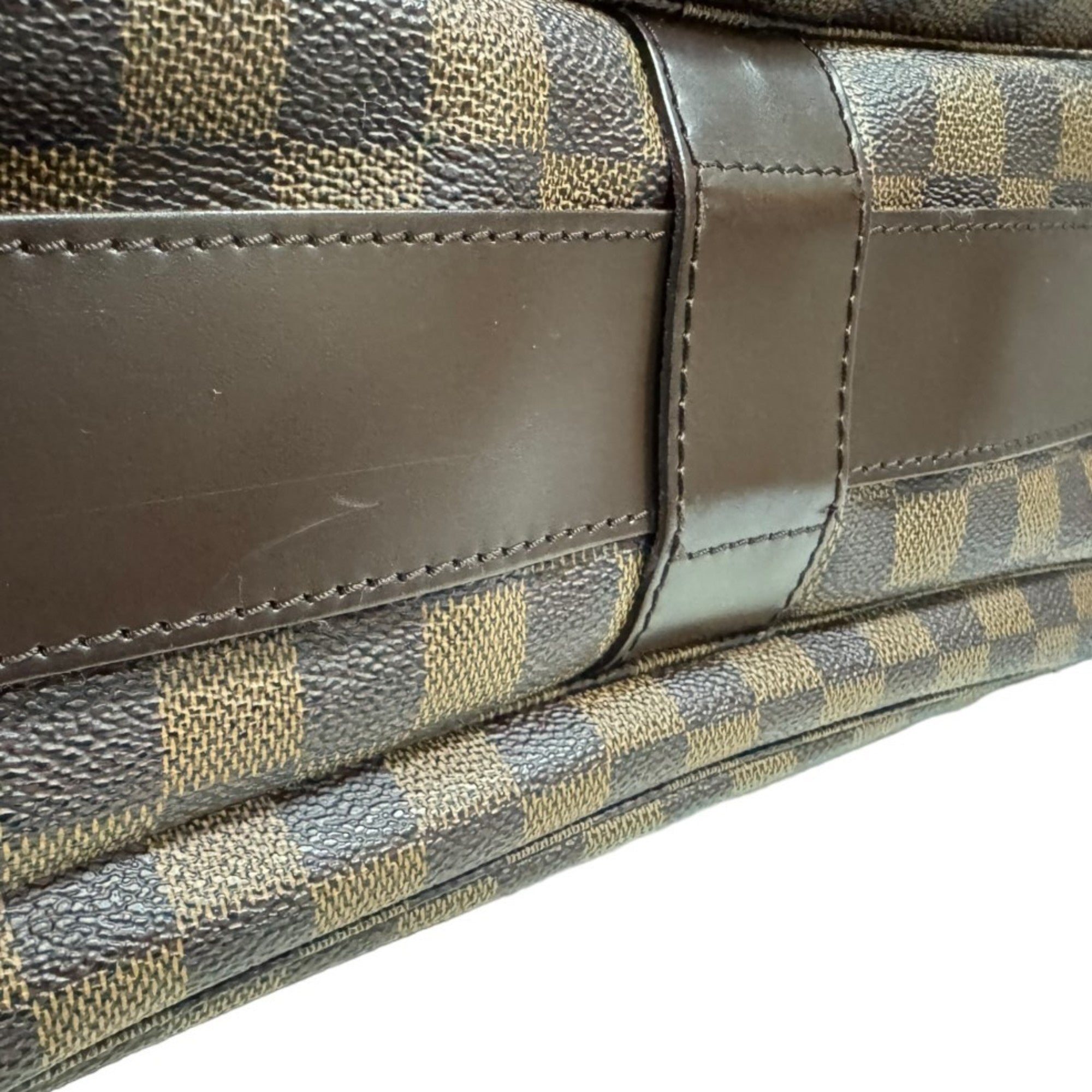 Louis Vuitton Brown Damier Canvas Shoulder Bag (Pre-Owned)